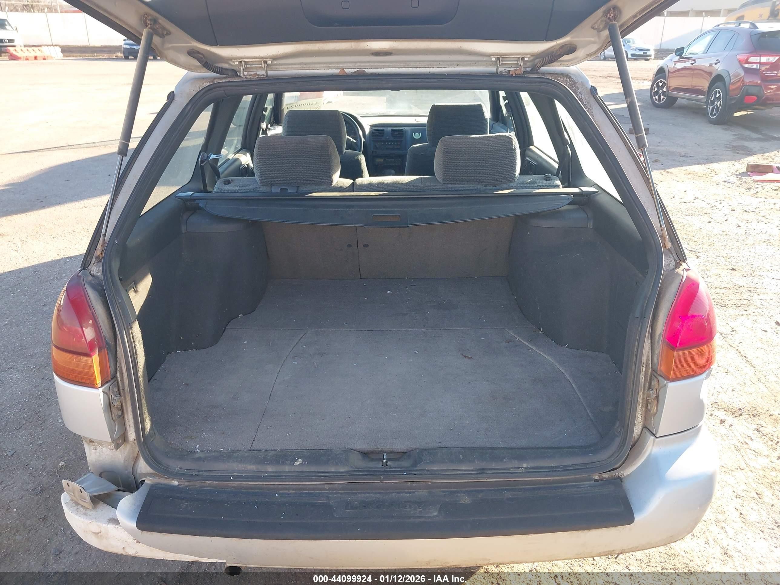 1998 Subaru Legacy L/right Hand Postal Drive Silver vin: 4S3BK435XW7301960