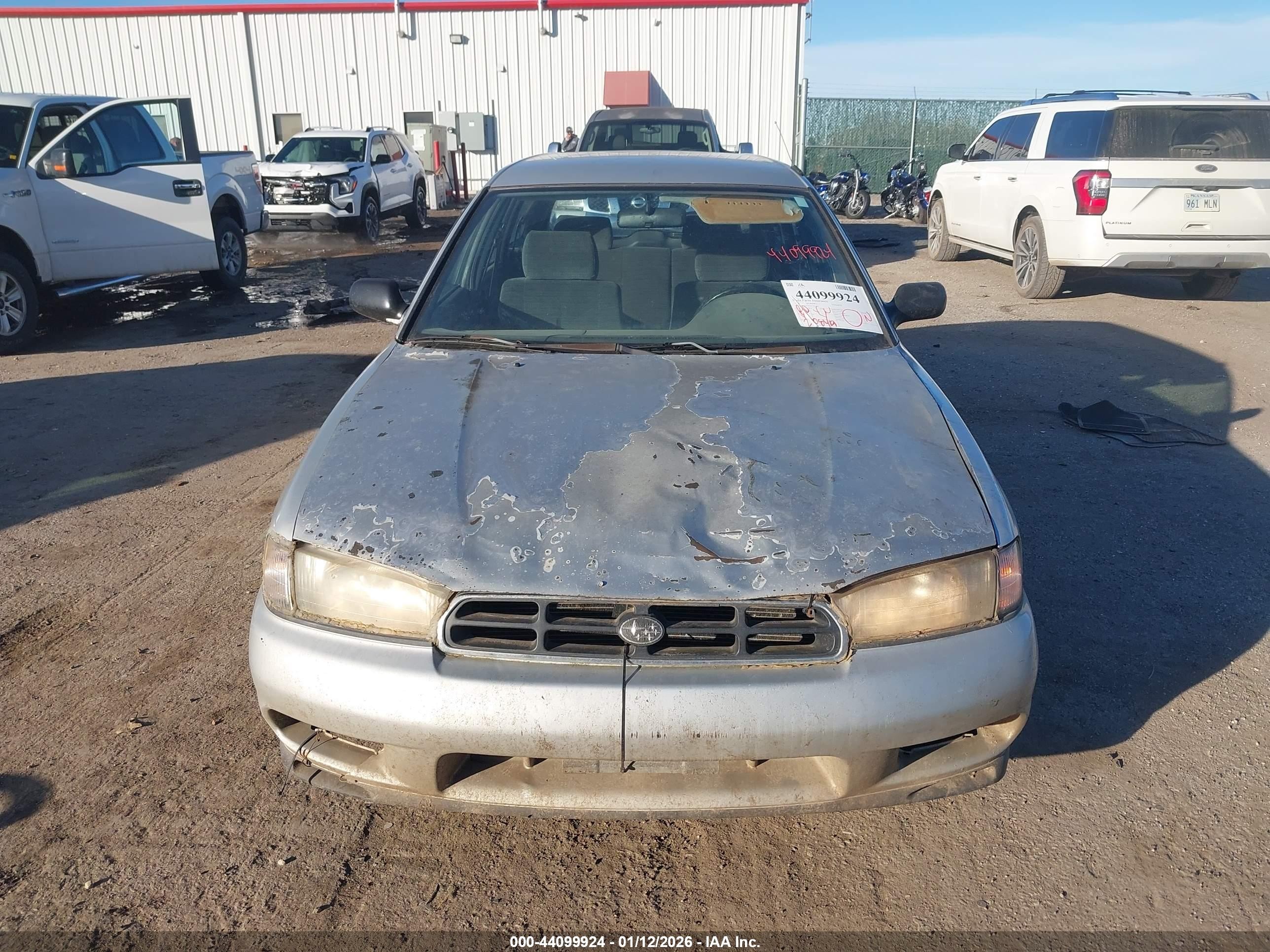 1998 Subaru Legacy L/right Hand Postal Drive Silver vin: 4S3BK435XW7301960