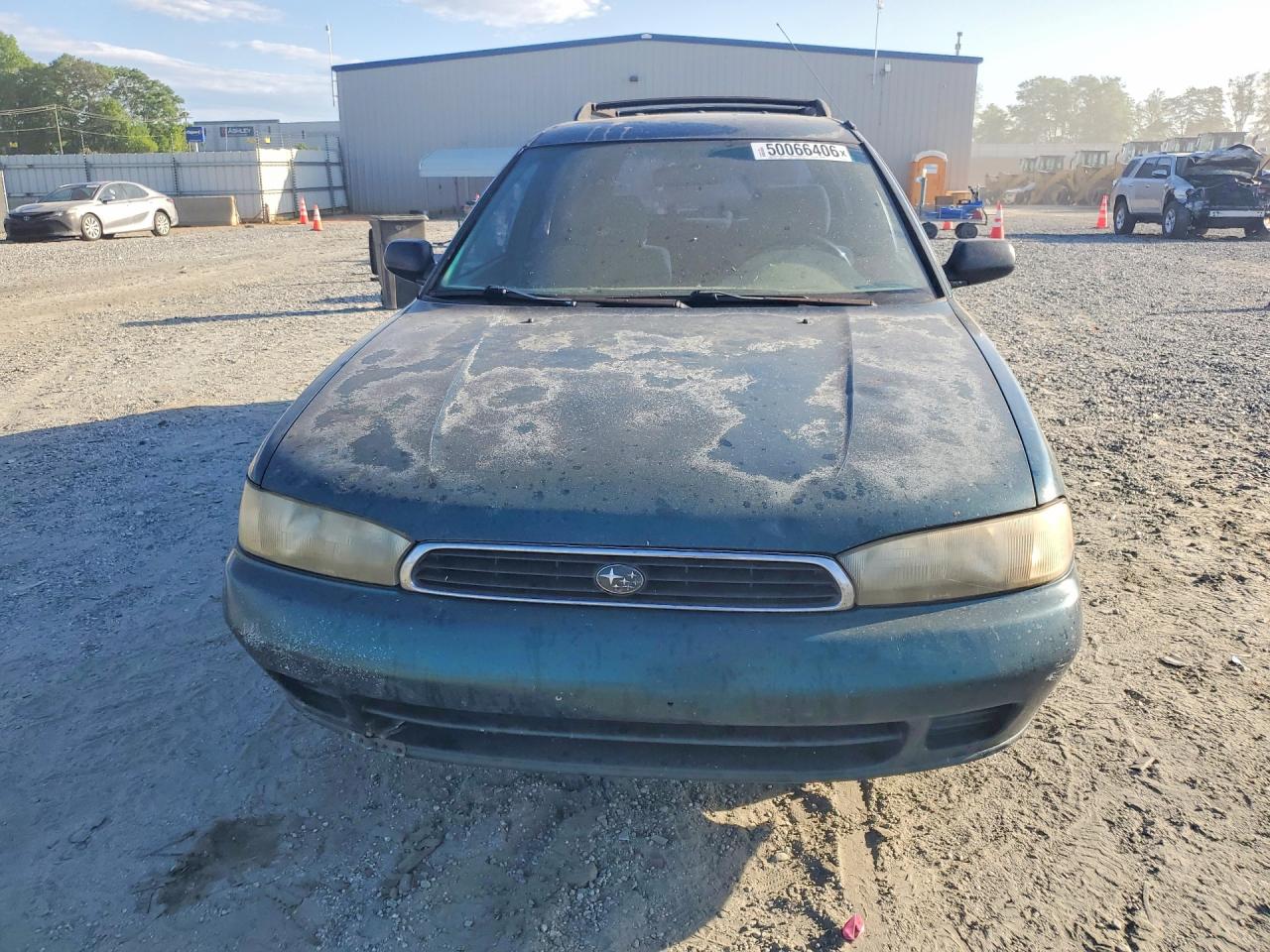 1995 Subaru Legacy L Green vin: 4S3BK6352S7340760