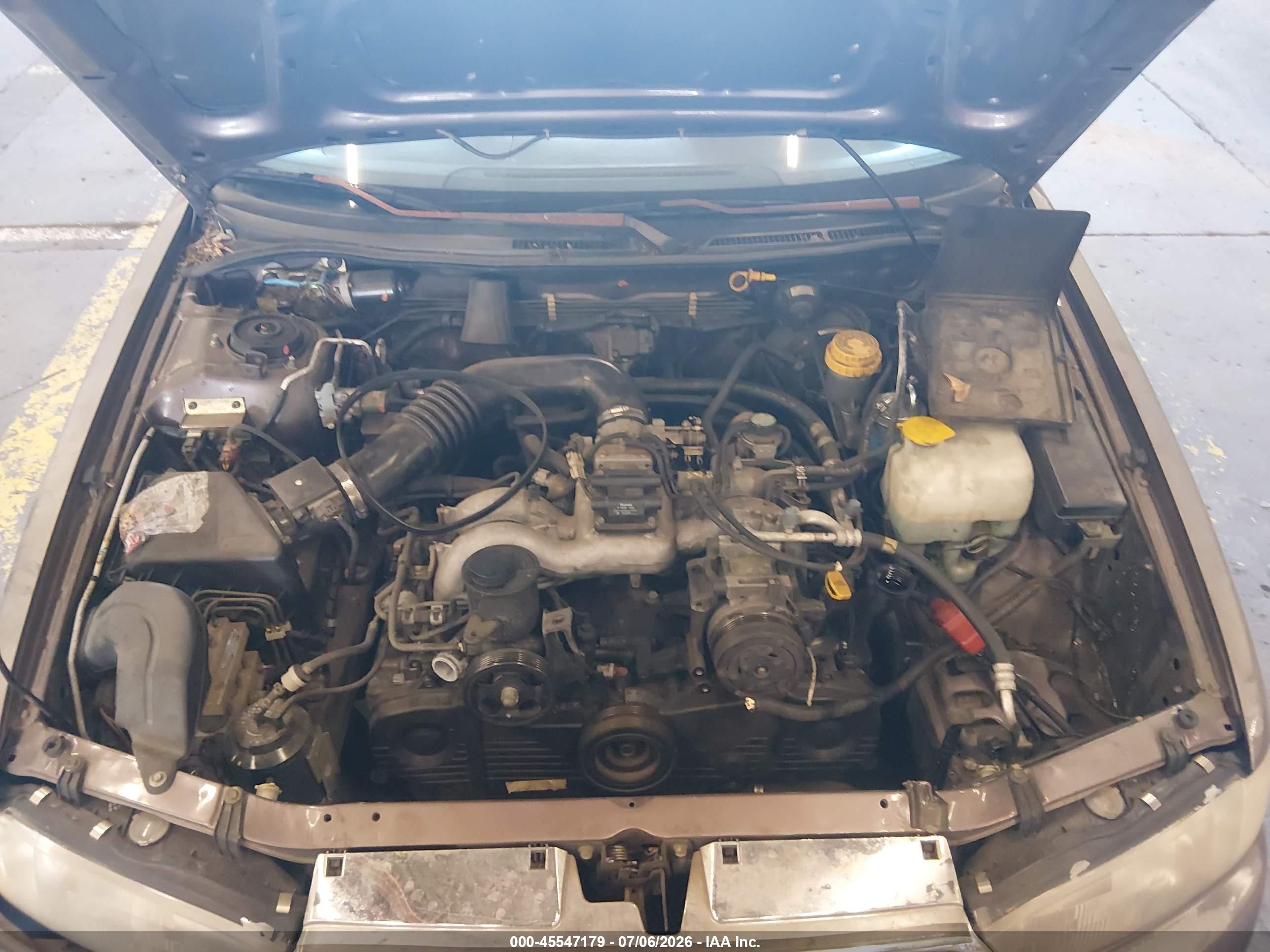 1995 Subaru Legacy L/outback Gray vin: 4S3BK6355S7316212