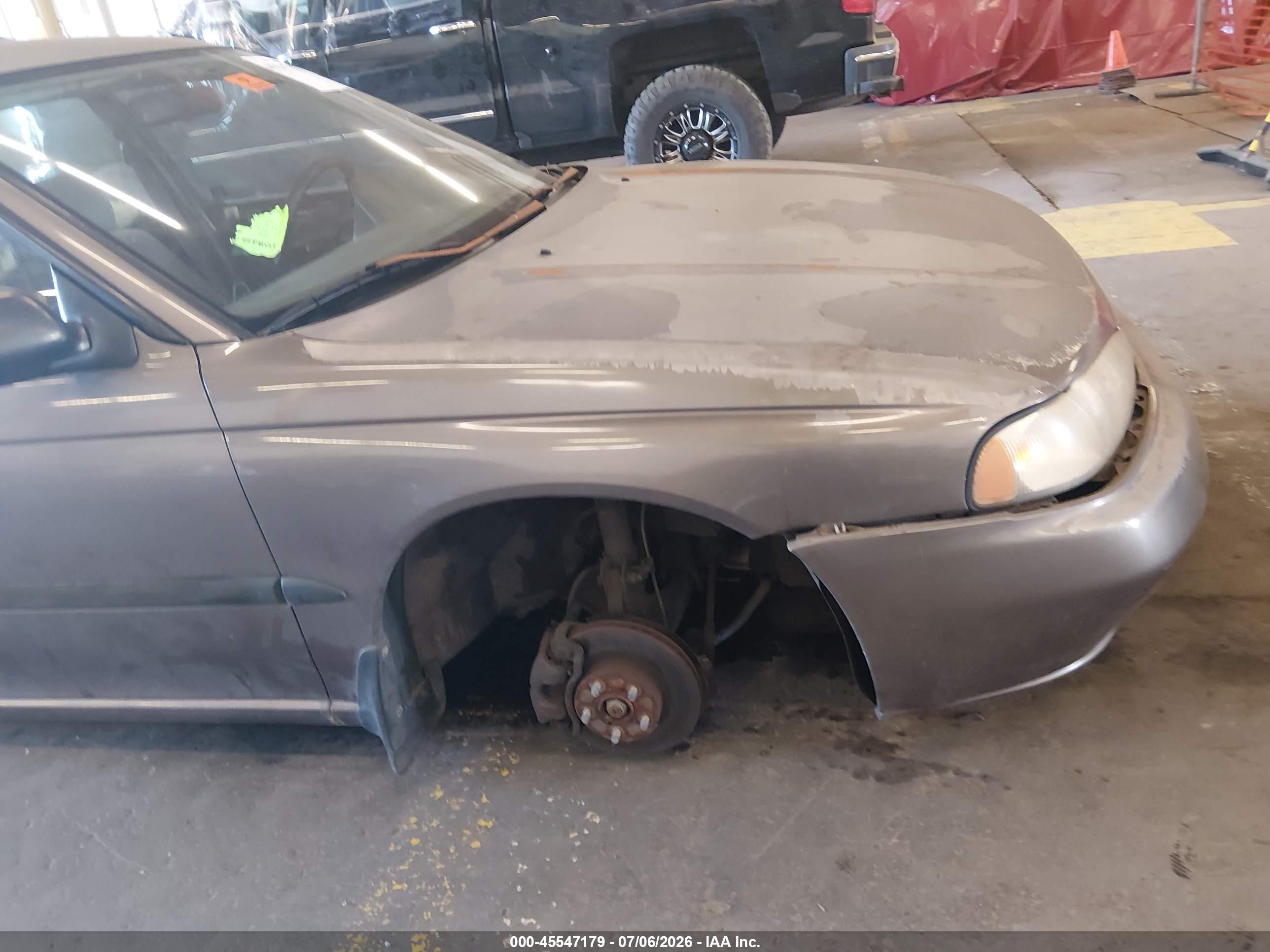 1995 Subaru Legacy L/outback Gray vin: 4S3BK6355S7316212