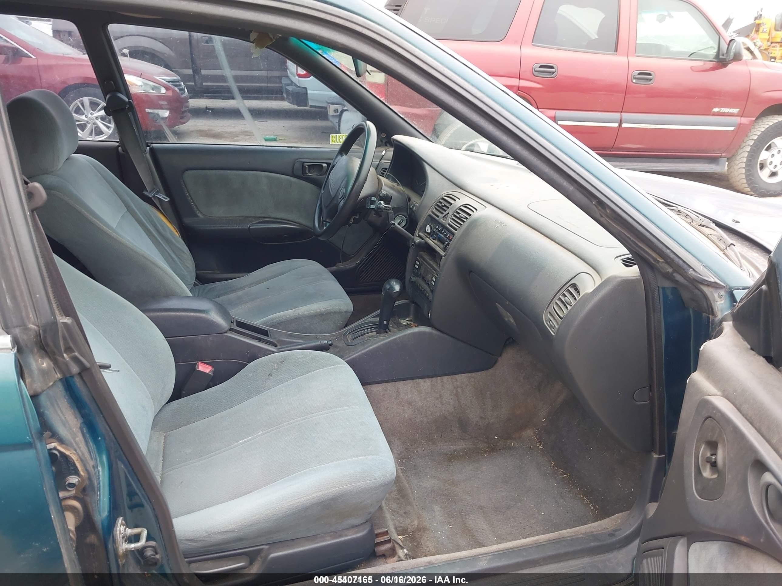 1995 Subaru Legacy L/outback Green vin: 4S3BK6356S7355780