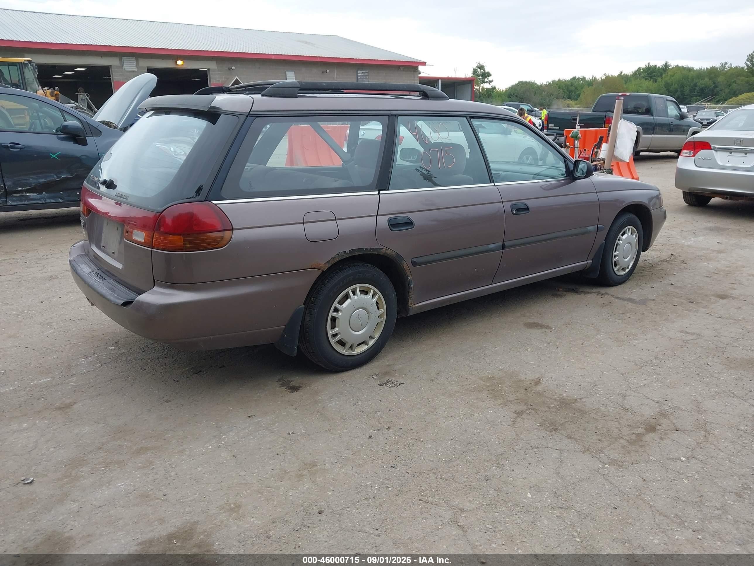 1995 Subaru Legacy L/outback Tan vin: 4S3BK6359S7312275