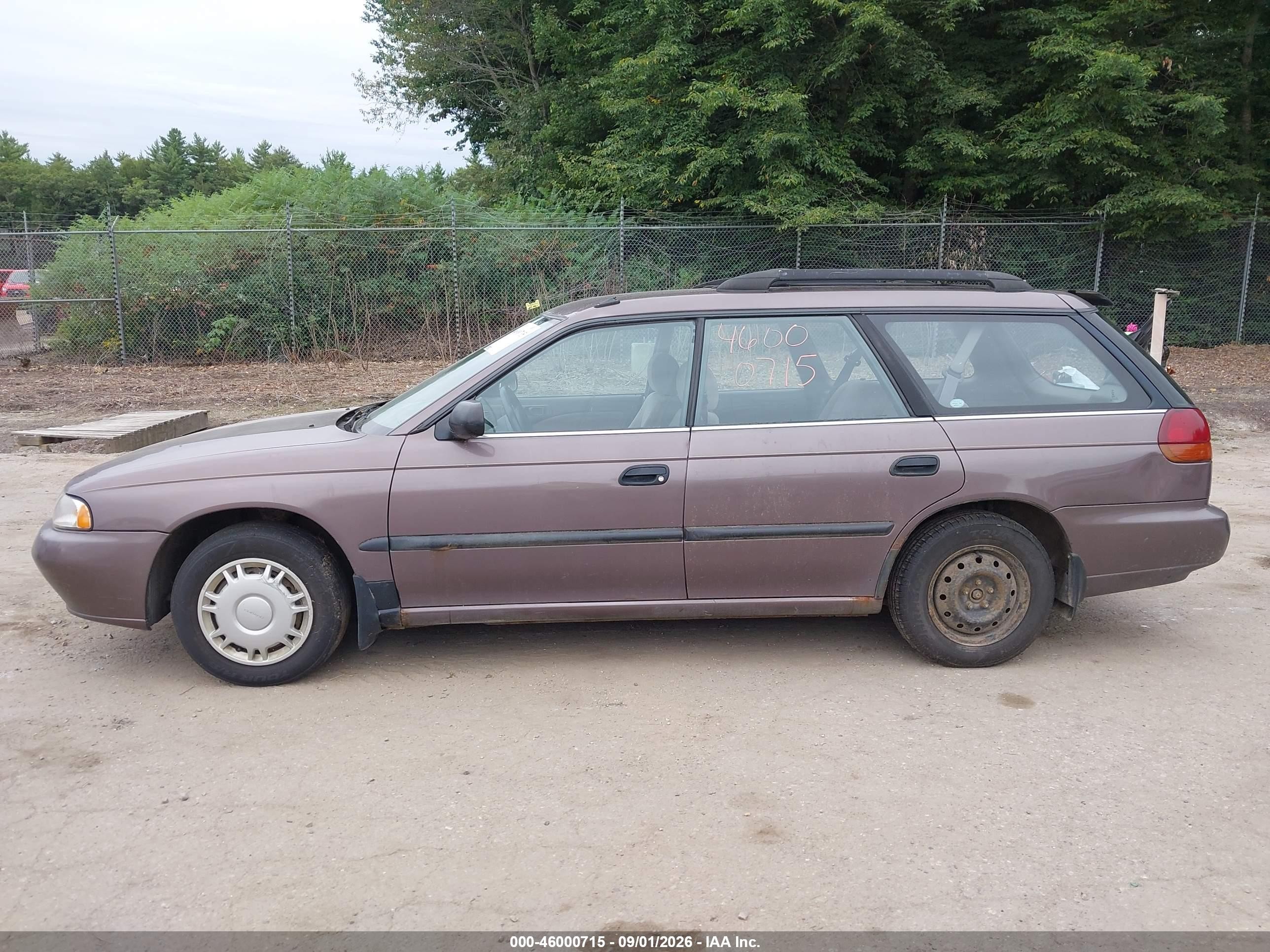 1995 Subaru Legacy L/outback Tan vin: 4S3BK6359S7312275