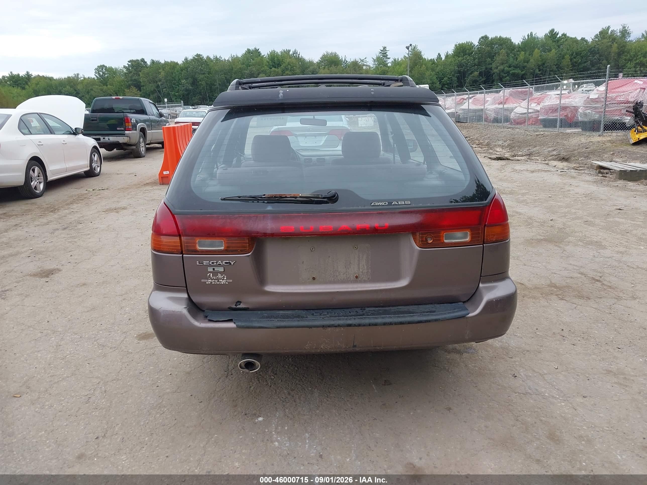1995 Subaru Legacy L/outback Tan vin: 4S3BK6359S7312275