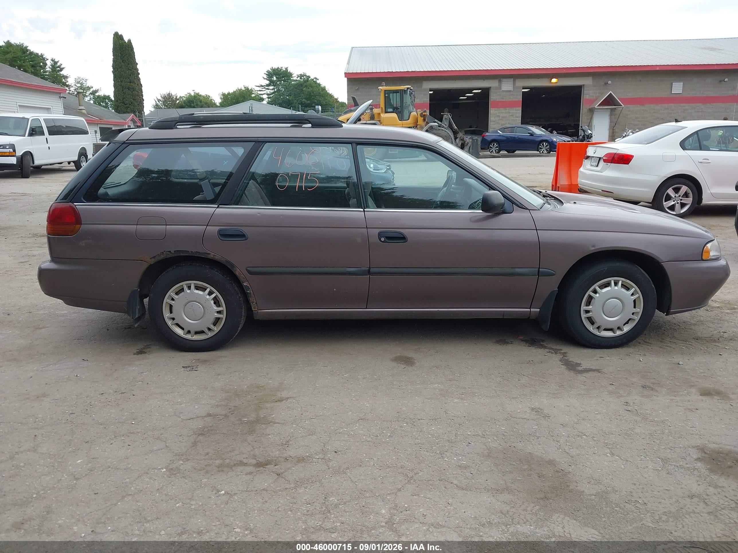 1995 Subaru Legacy L/outback Tan vin: 4S3BK6359S7312275