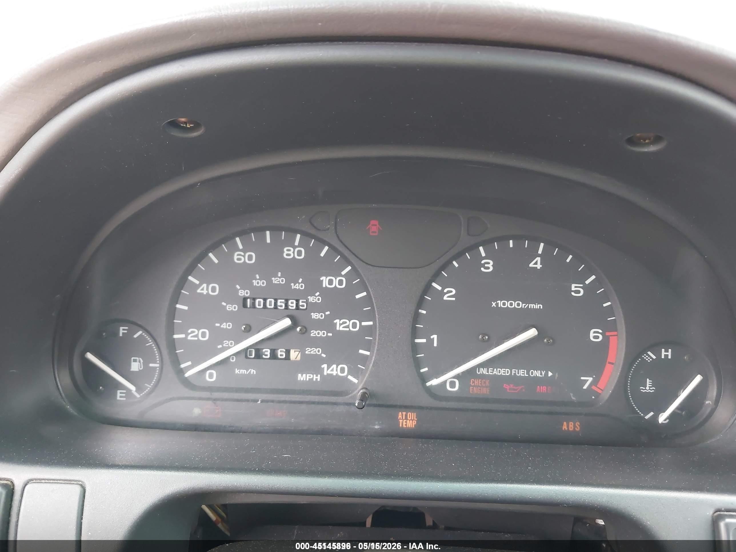 1995 Subaru Legacy L/outback Red vin: 4S3BK6359S7331845