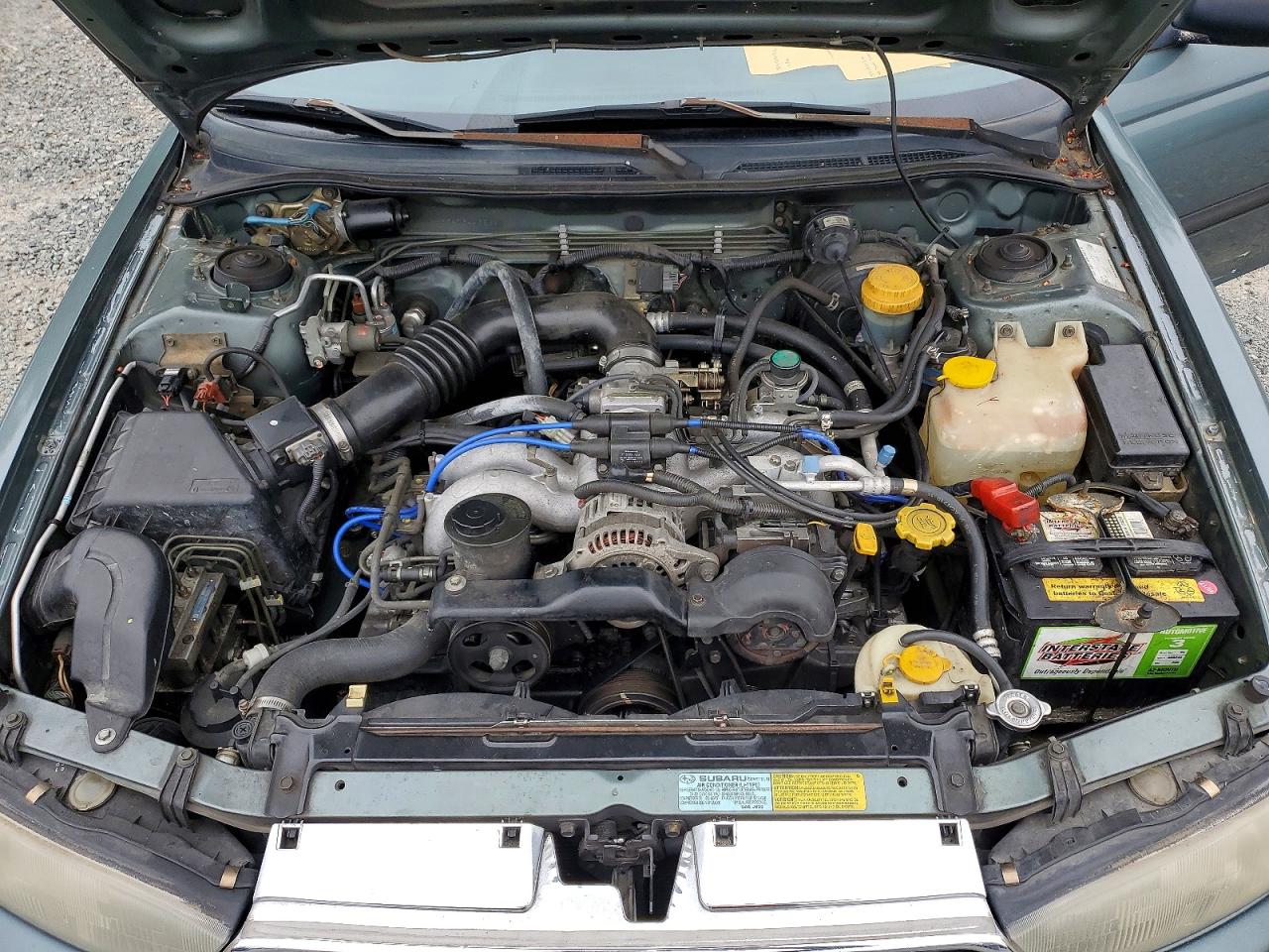 1995 Subaru Legacy L Teal vin: 4S3BK6359S7344336