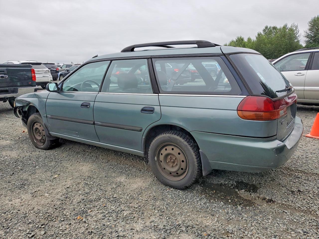 1995 Subaru Legacy L Teal vin: 4S3BK6359S7344336
