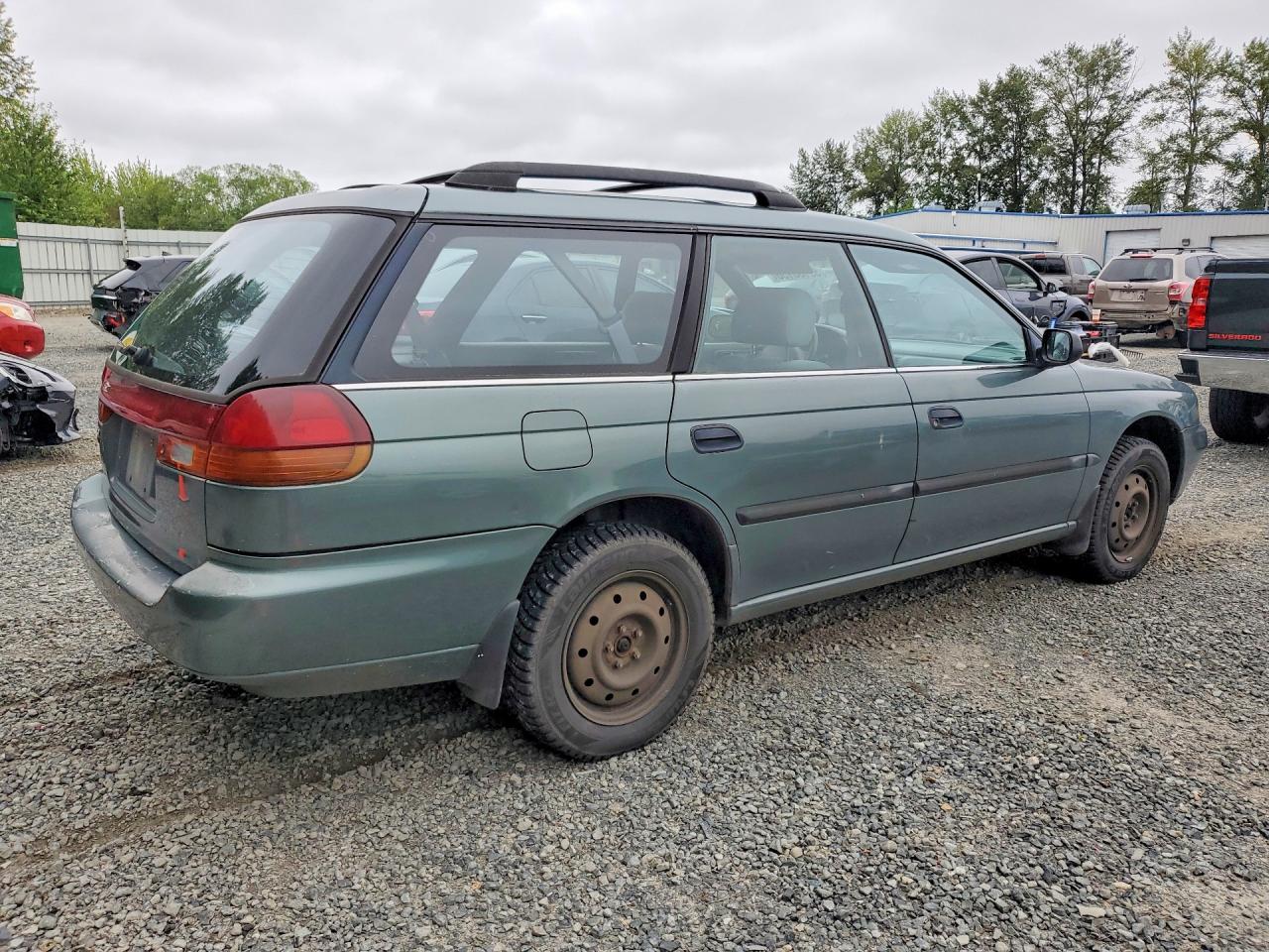1995 Subaru Legacy L Teal vin: 4S3BK6359S7344336