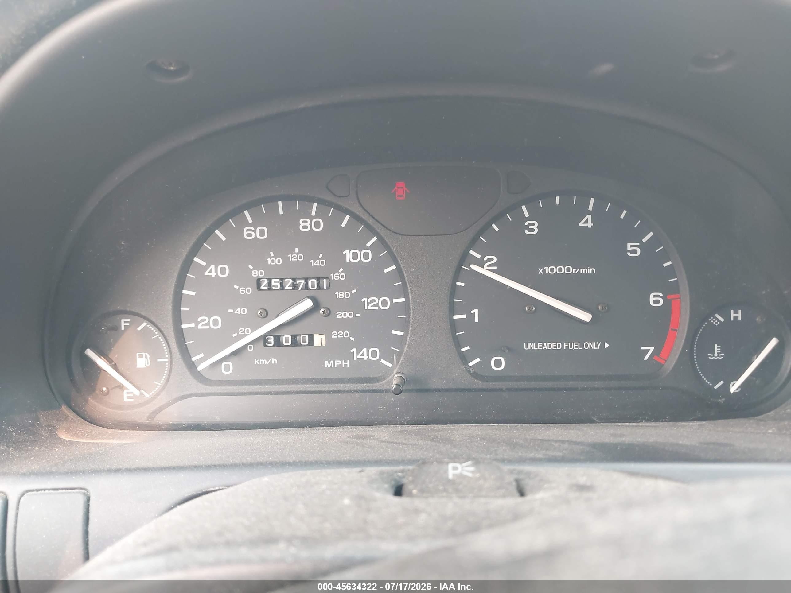 1995 Subaru Legacy Ls/lsi Silver vin: 4S3BK6552S7339377
