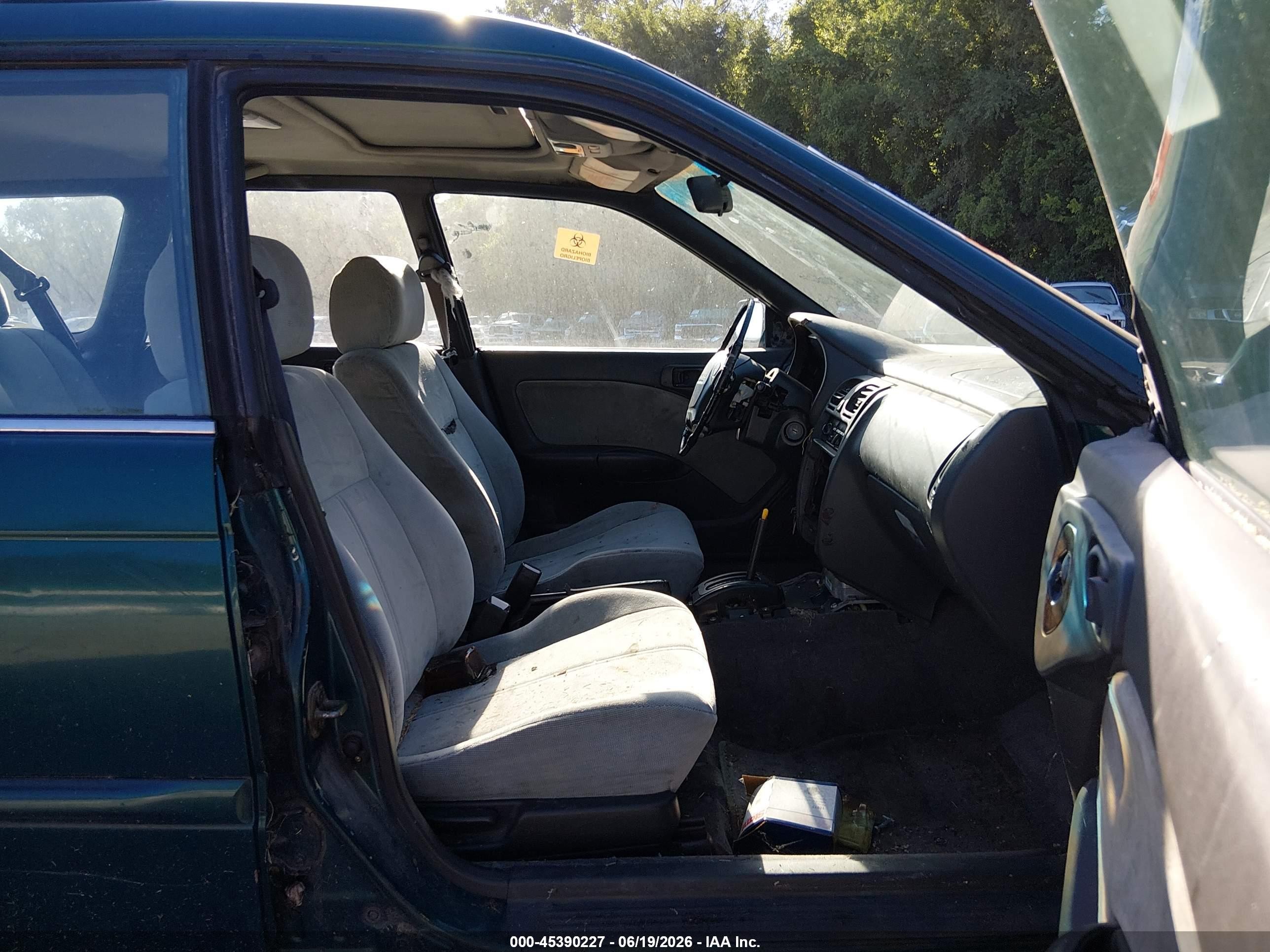 1995 Subaru Legacy Ls/lsi Green vin: 4S3BK6556S7361043