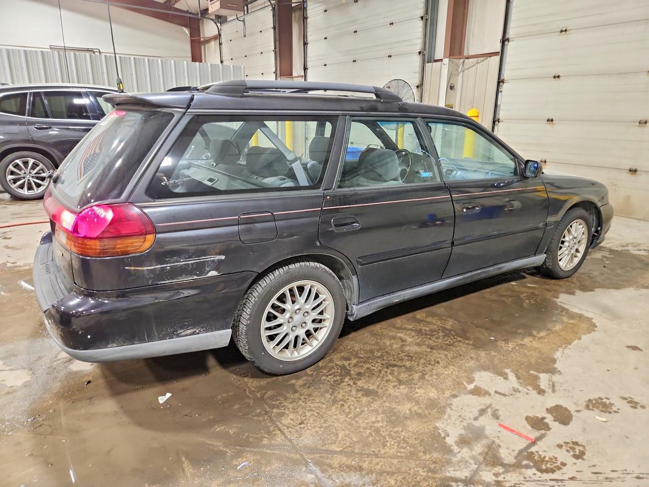 1997 Subaru Legacy Gt Gray vin: 4S3BK6752V7317154
