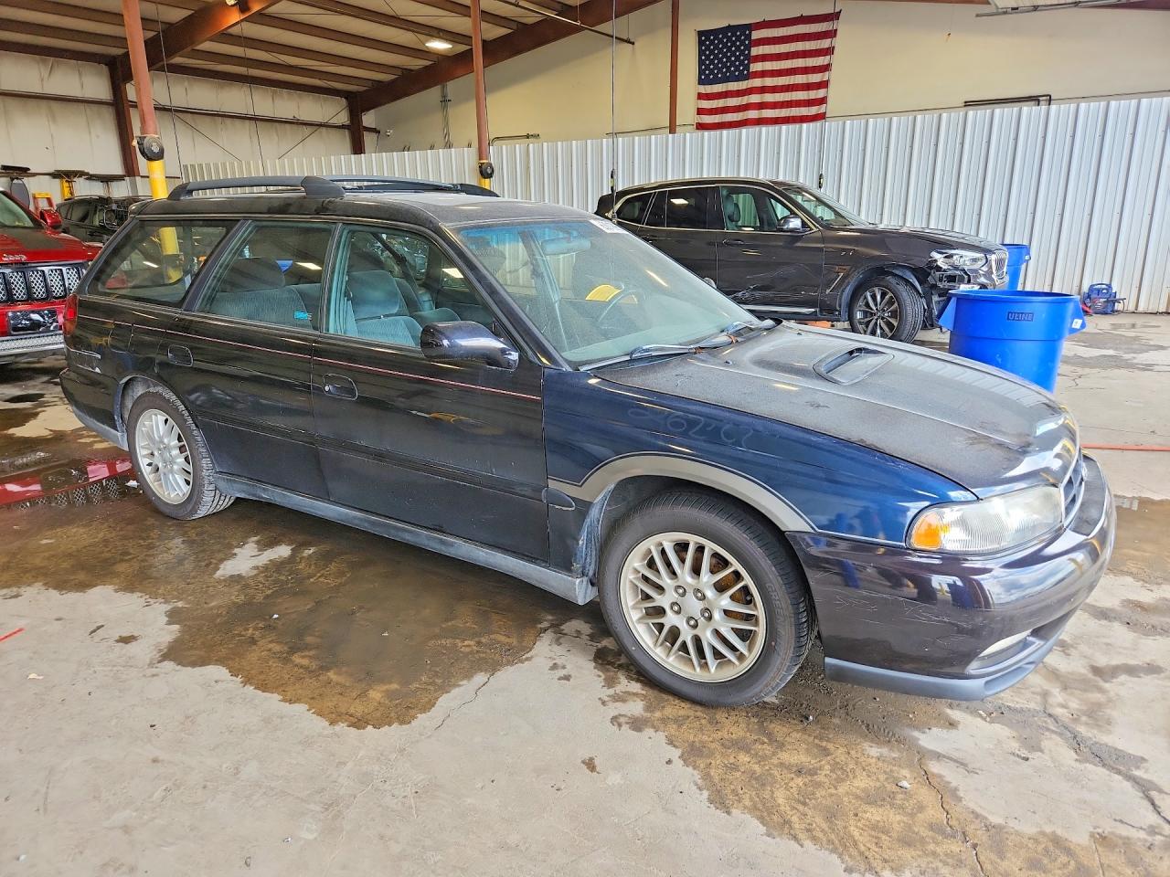 1997 Subaru Legacy Gt Gray vin: 4S3BK6752V7317154