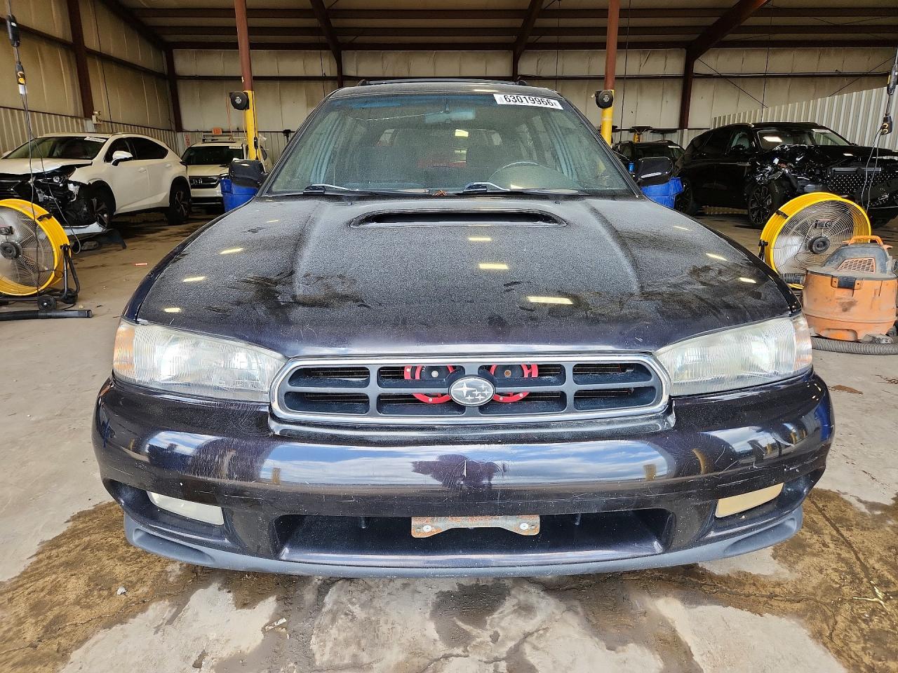 1997 Subaru Legacy Gt Gray vin: 4S3BK6752V7317154