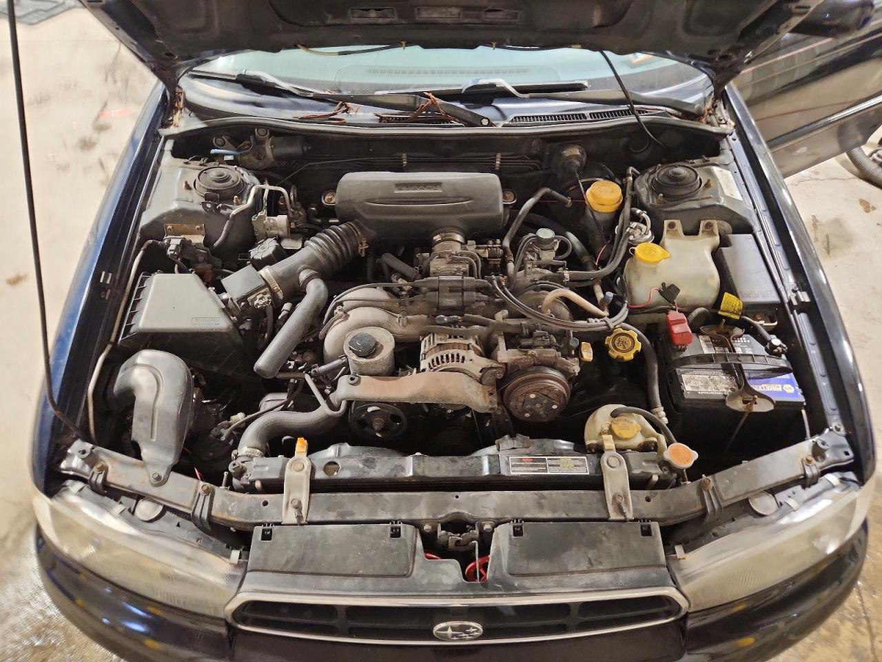1997 Subaru Legacy Gt Gray vin: 4S3BK6752V7317154