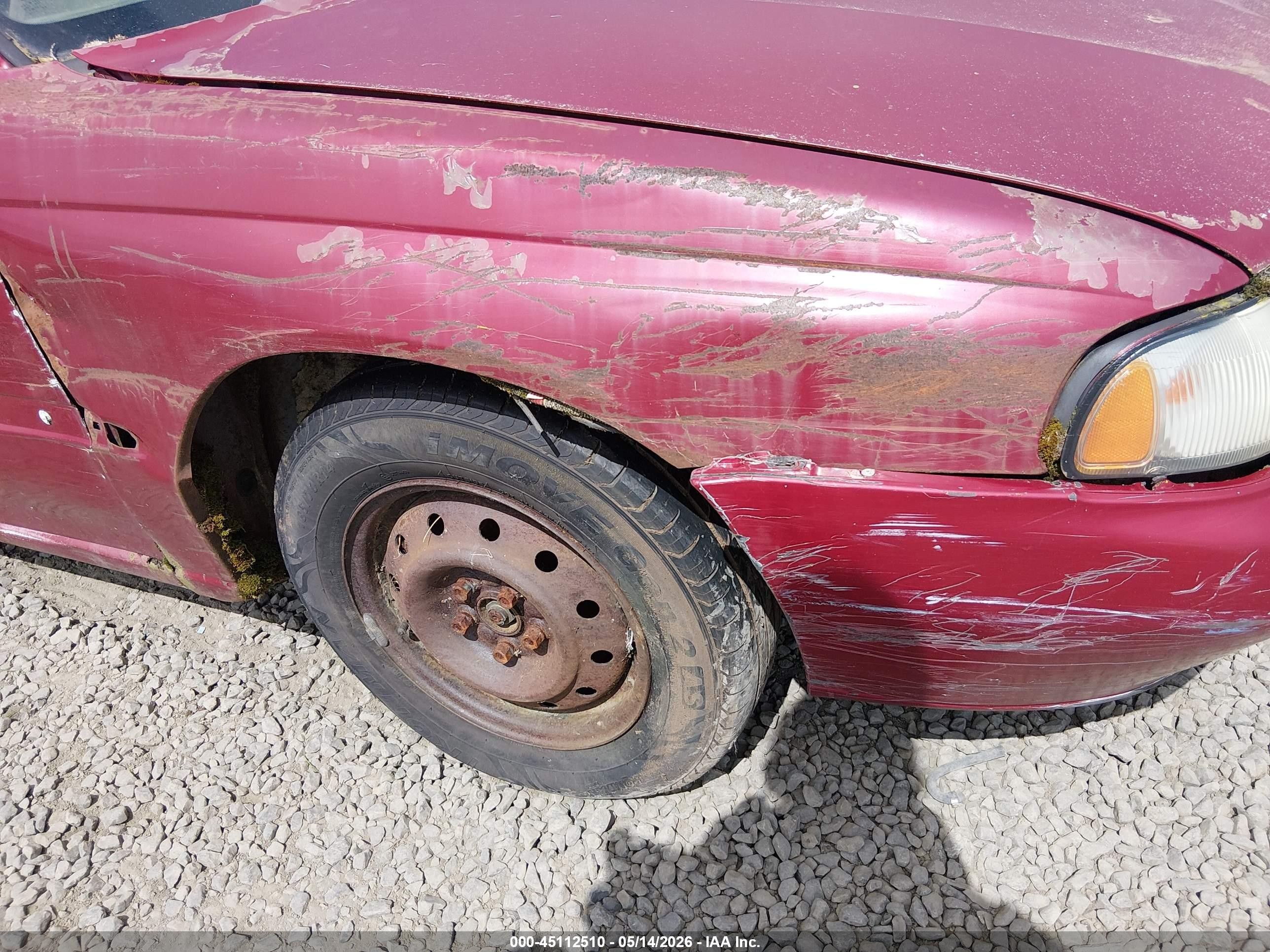 1995 Subaru Legacy Postal Red vin: 4S3BK695XS8346095
