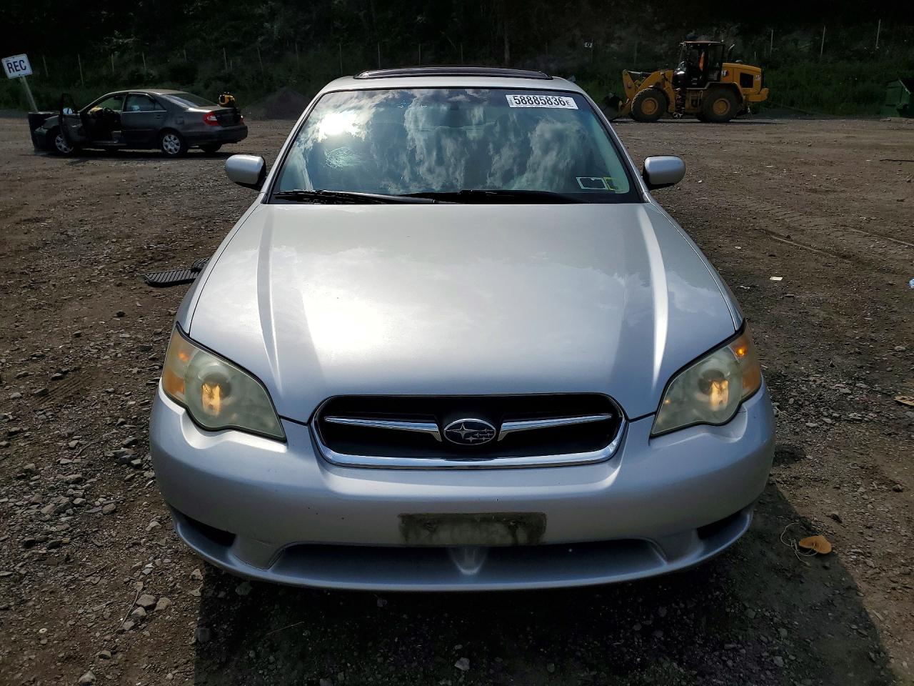 2007 Subaru Legacy 2.5i Silver vin: 4S3BL616077205924
