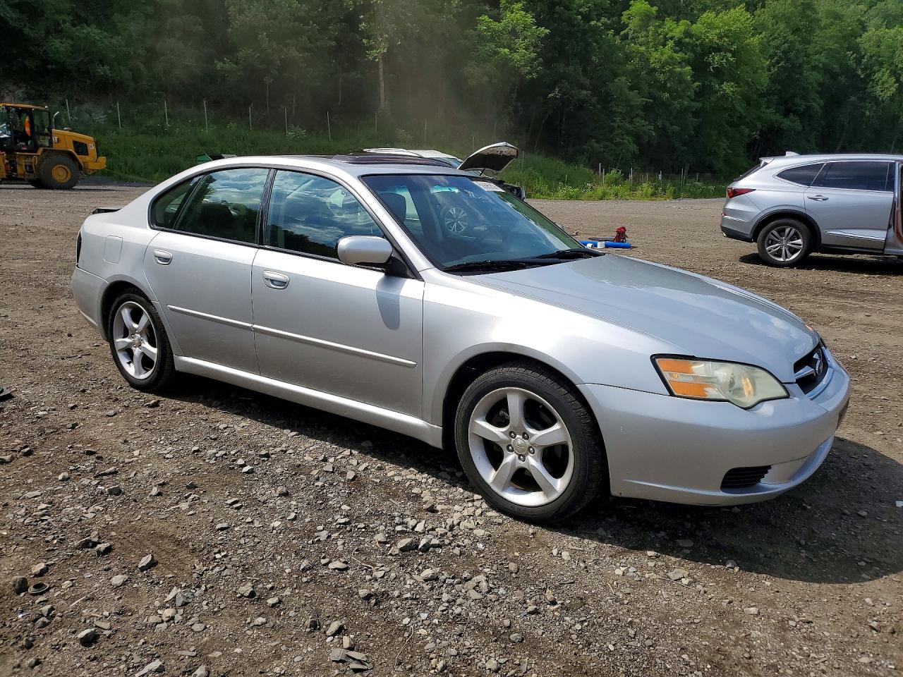 2007 Subaru Legacy 2.5i Silver vin: 4S3BL616077205924