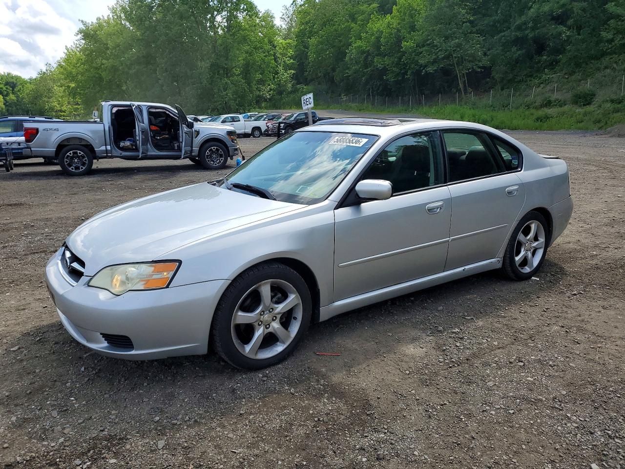 2007 Subaru Legacy 2.5i Silver vin: 4S3BL616077205924