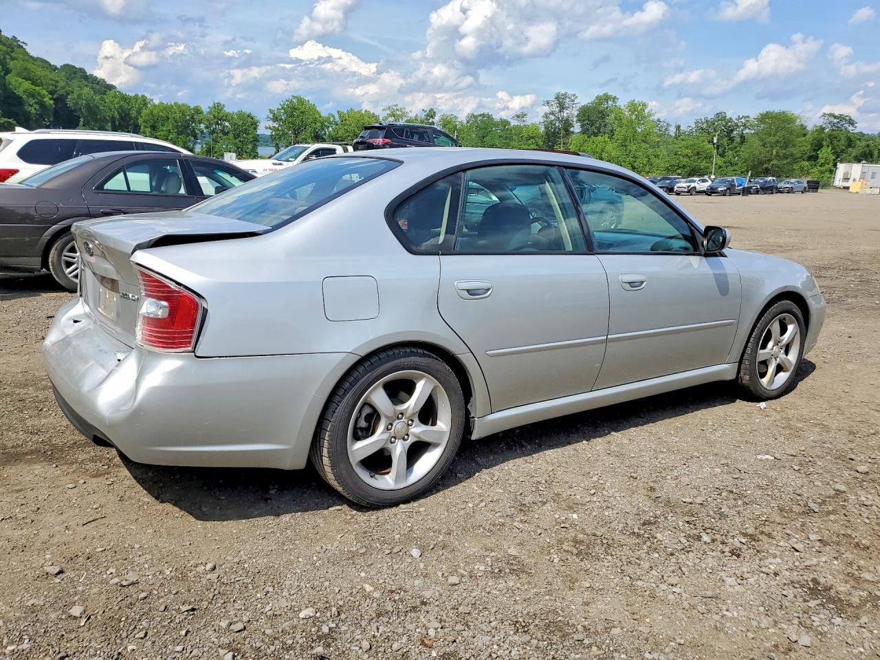 2007 Subaru Legacy 2.5i Silver vin: 4S3BL616077205924
