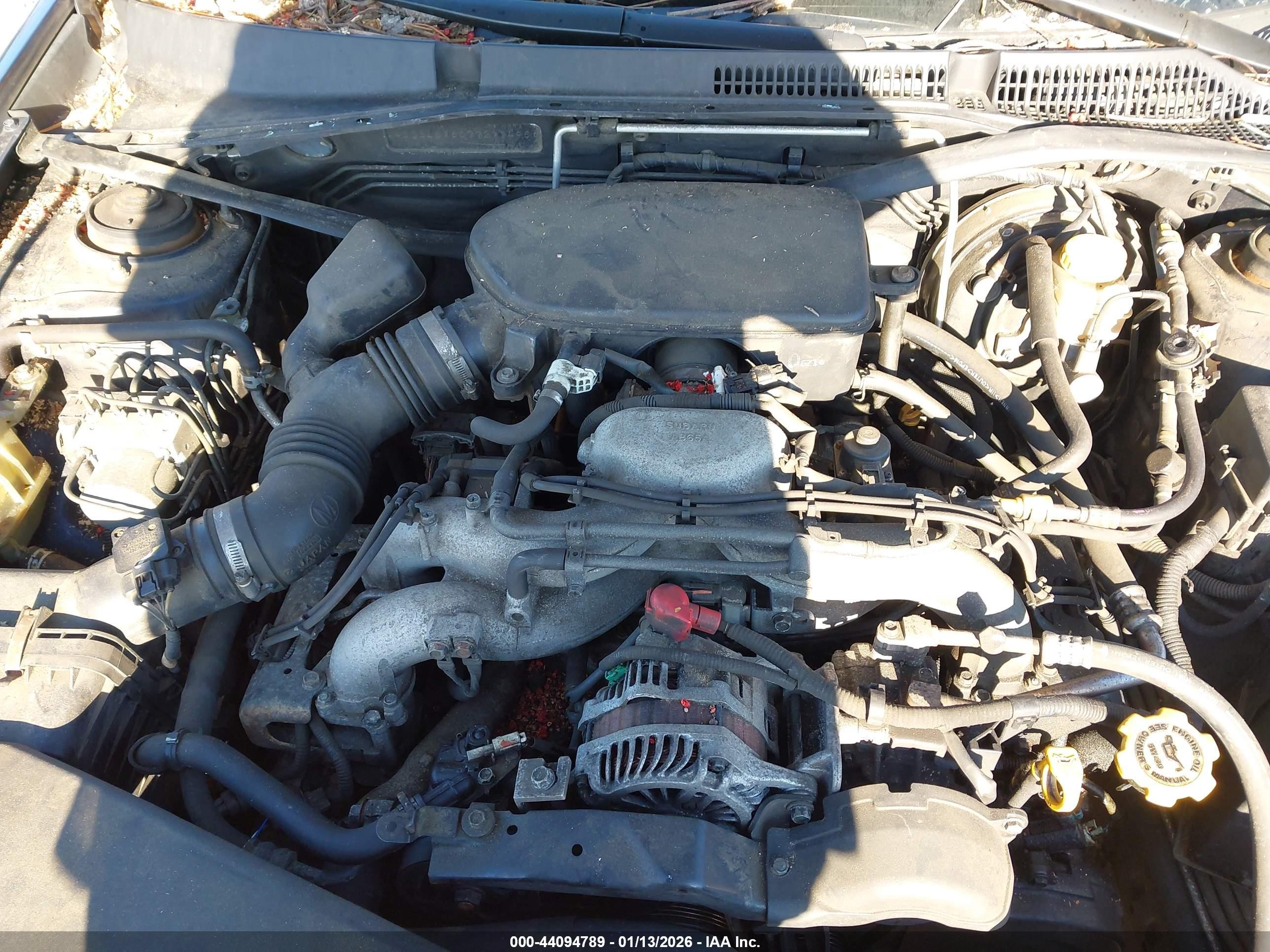 2007 Subaru Legacy 2.5i Dark Blue vin: 4S3BL616077211495