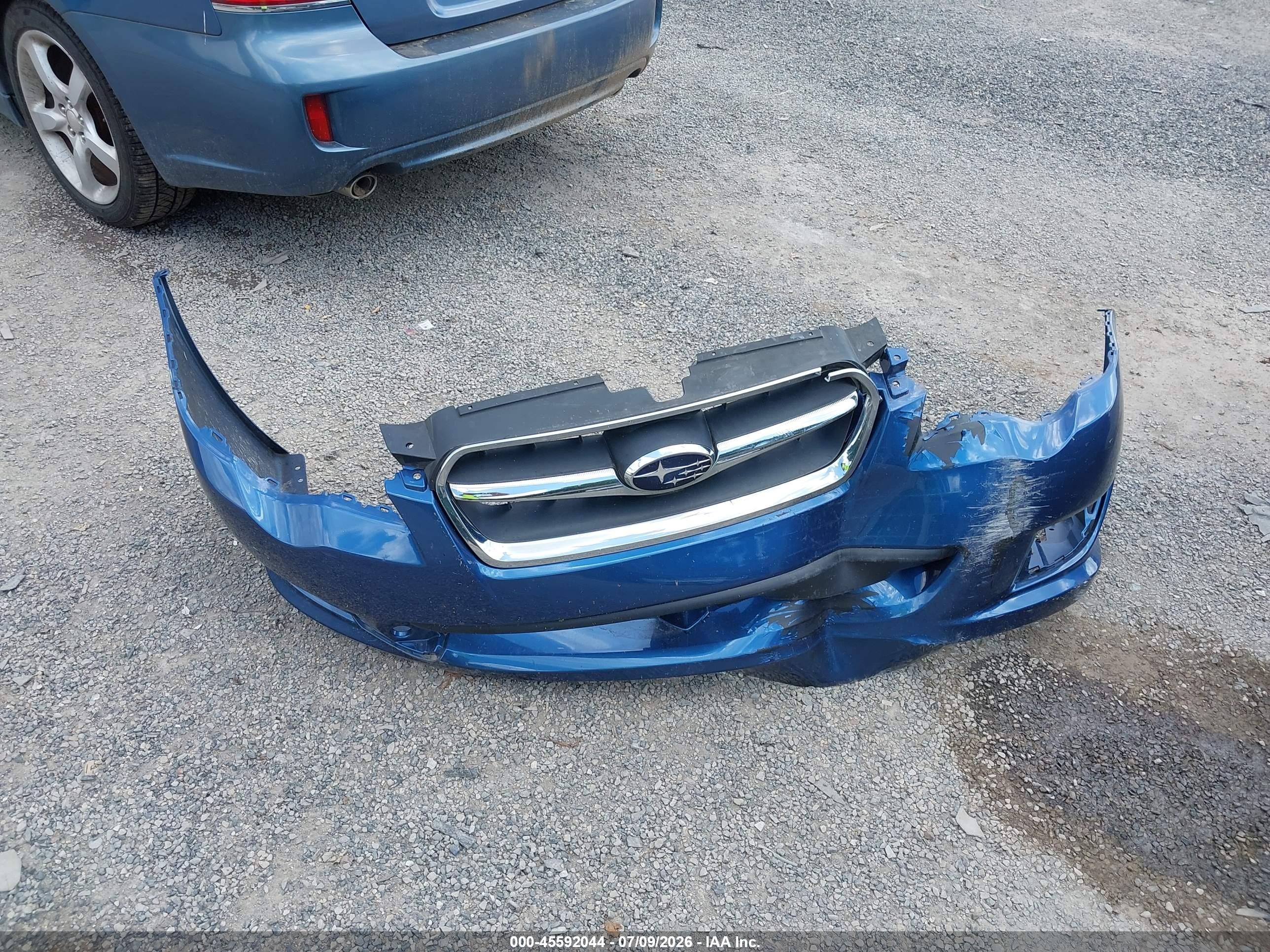 2008 Subaru Legacy (natl) 2.5i (a4)/special Edition Blue vin: 4S3BL616087210512