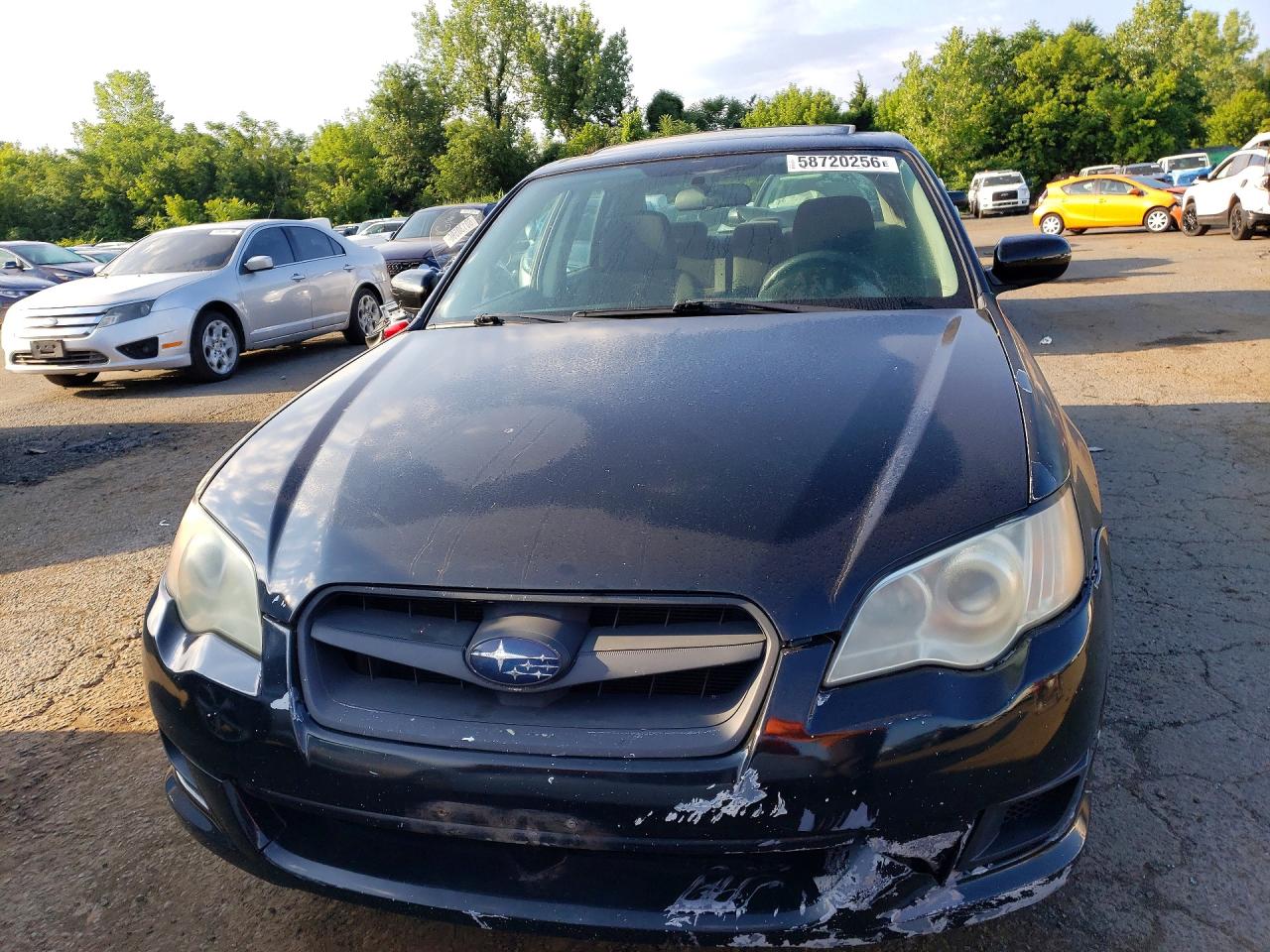 2008 Subaru Legacy 2.5i Black vin: 4S3BL616087211398