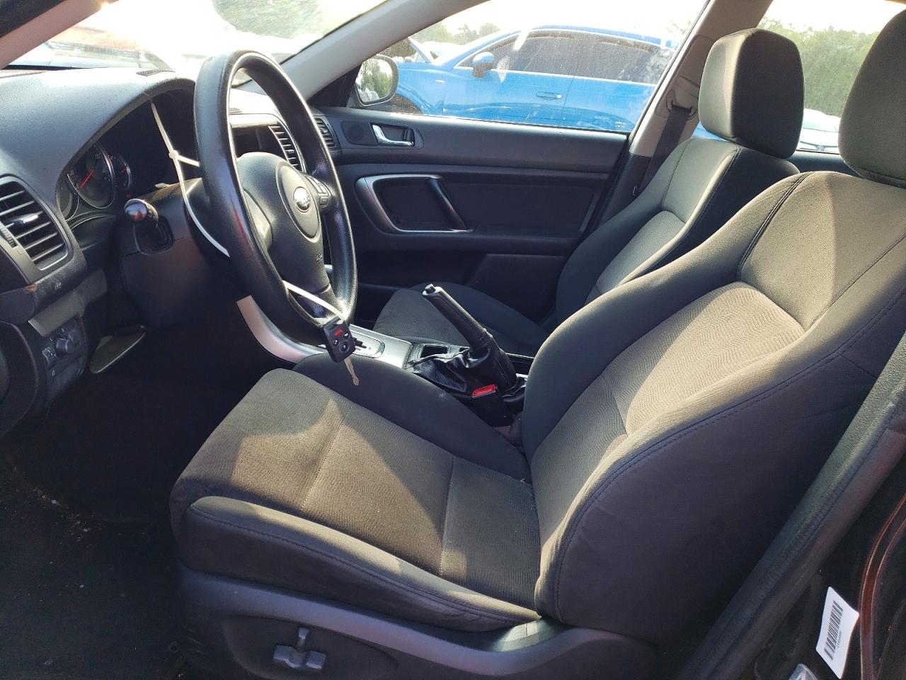 2008 Subaru Legacy 2.5i Black vin: 4S3BL616087211398