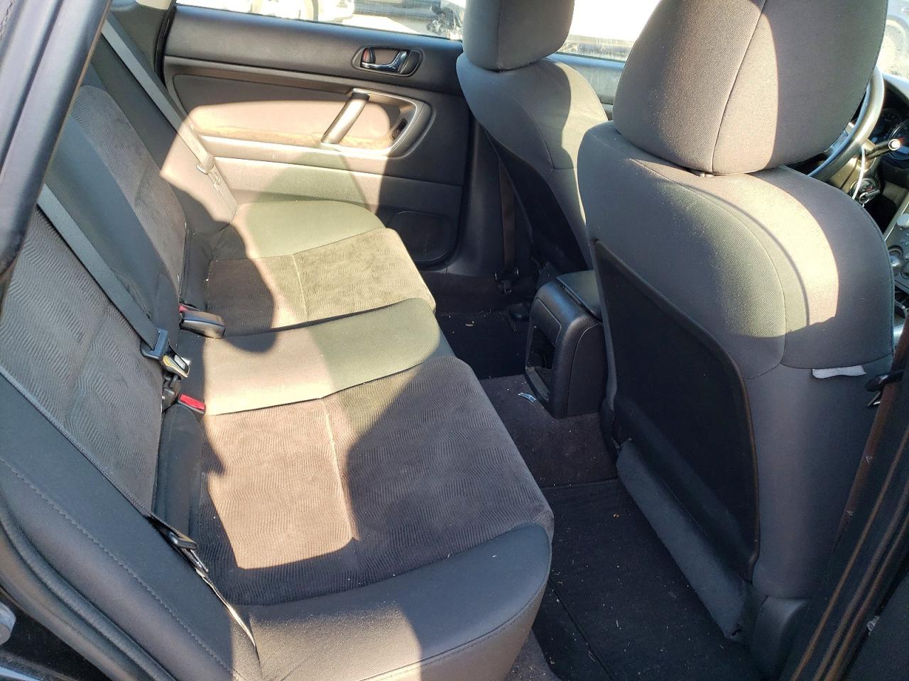 2008 Subaru Legacy 2.5i Black vin: 4S3BL616087211398