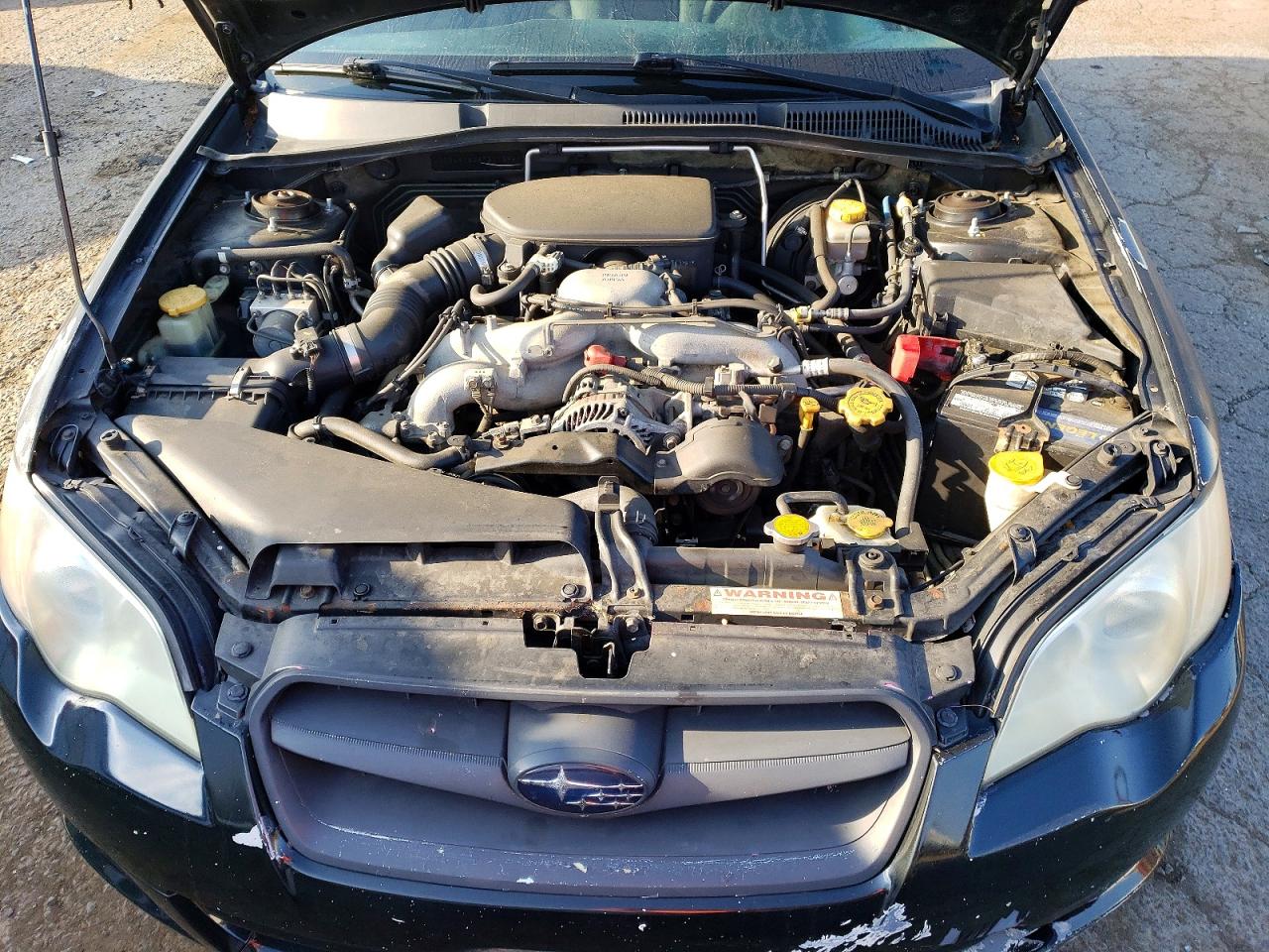 2008 Subaru Legacy 2.5i Black vin: 4S3BL616087211398