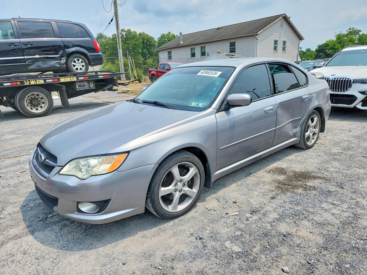 2009 Subaru Legacy 2.5i Gray vin: 4S3BL616097214464