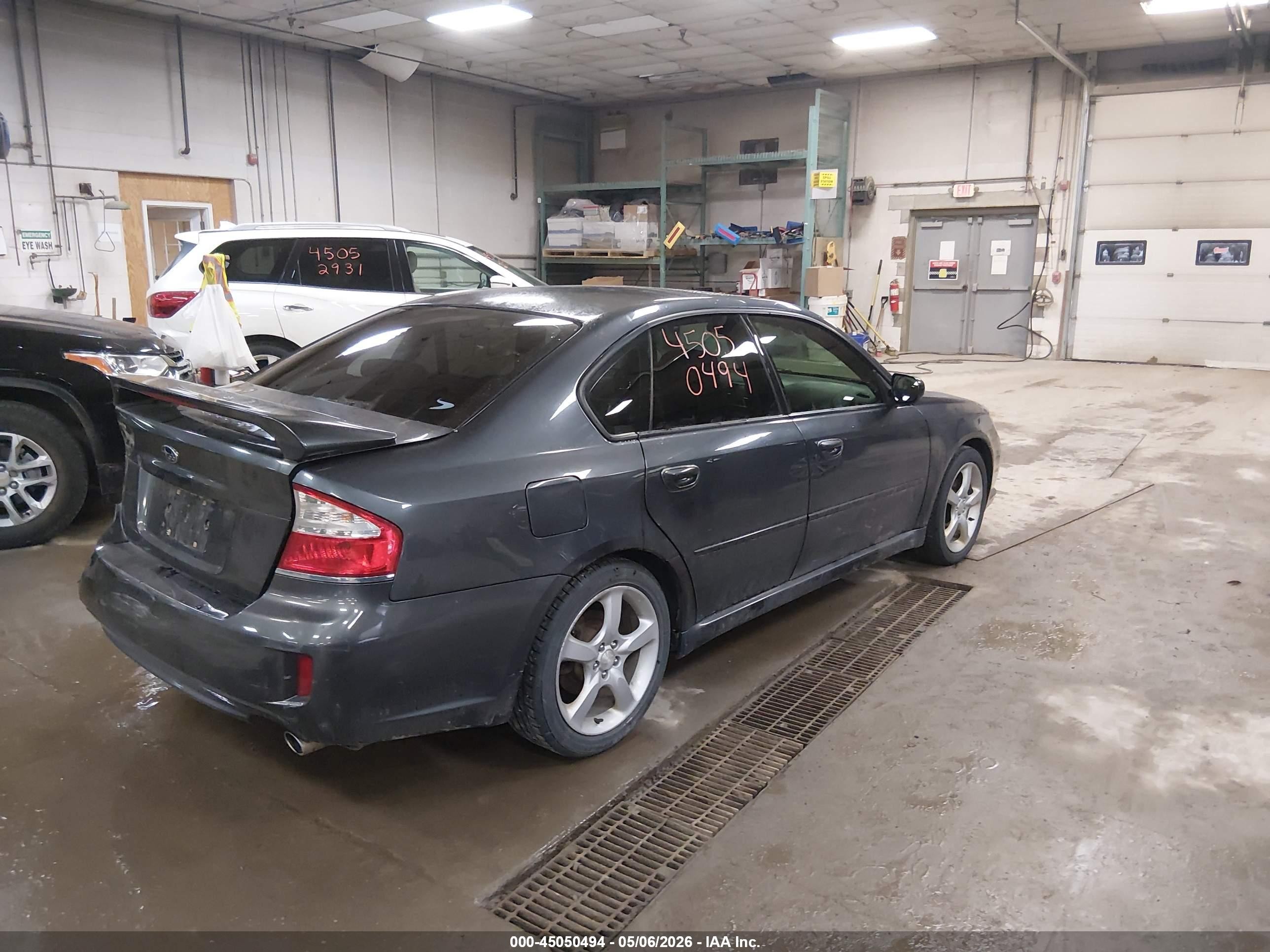 2009 Subaru Legacy 2.5i Gray vin: 4S3BL616097236917