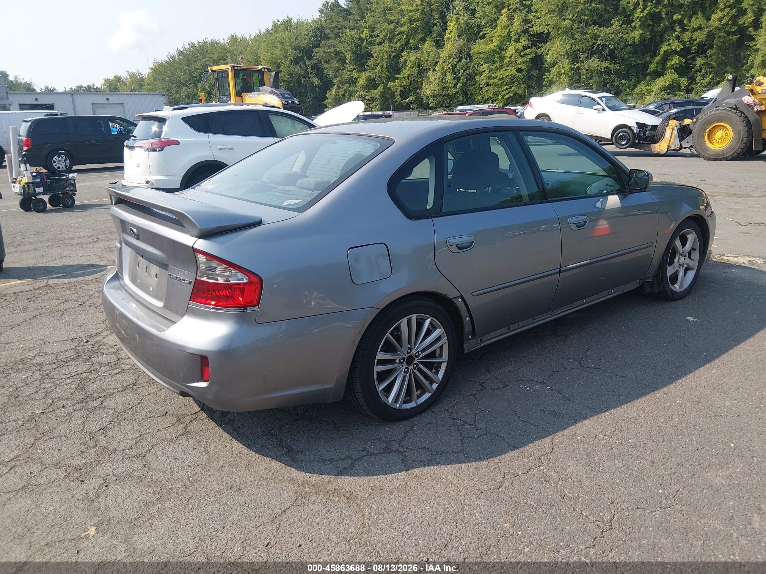 2009 Subaru Legacy 2.5i Серебряный vin: 4S3BL616197235629