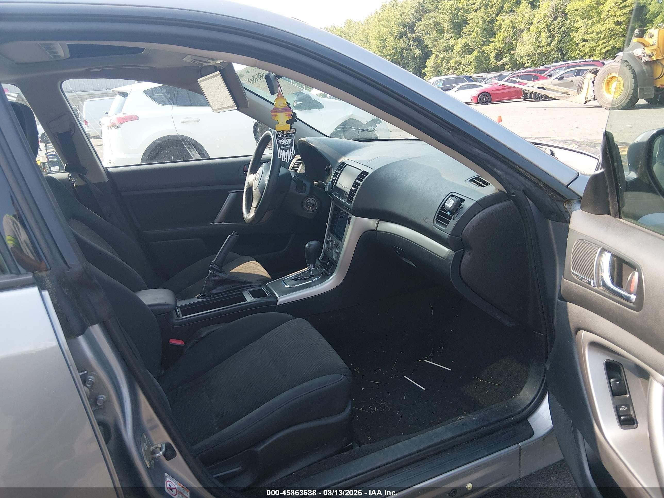 2009 Subaru Legacy 2.5i Серебряный vin: 4S3BL616197235629
