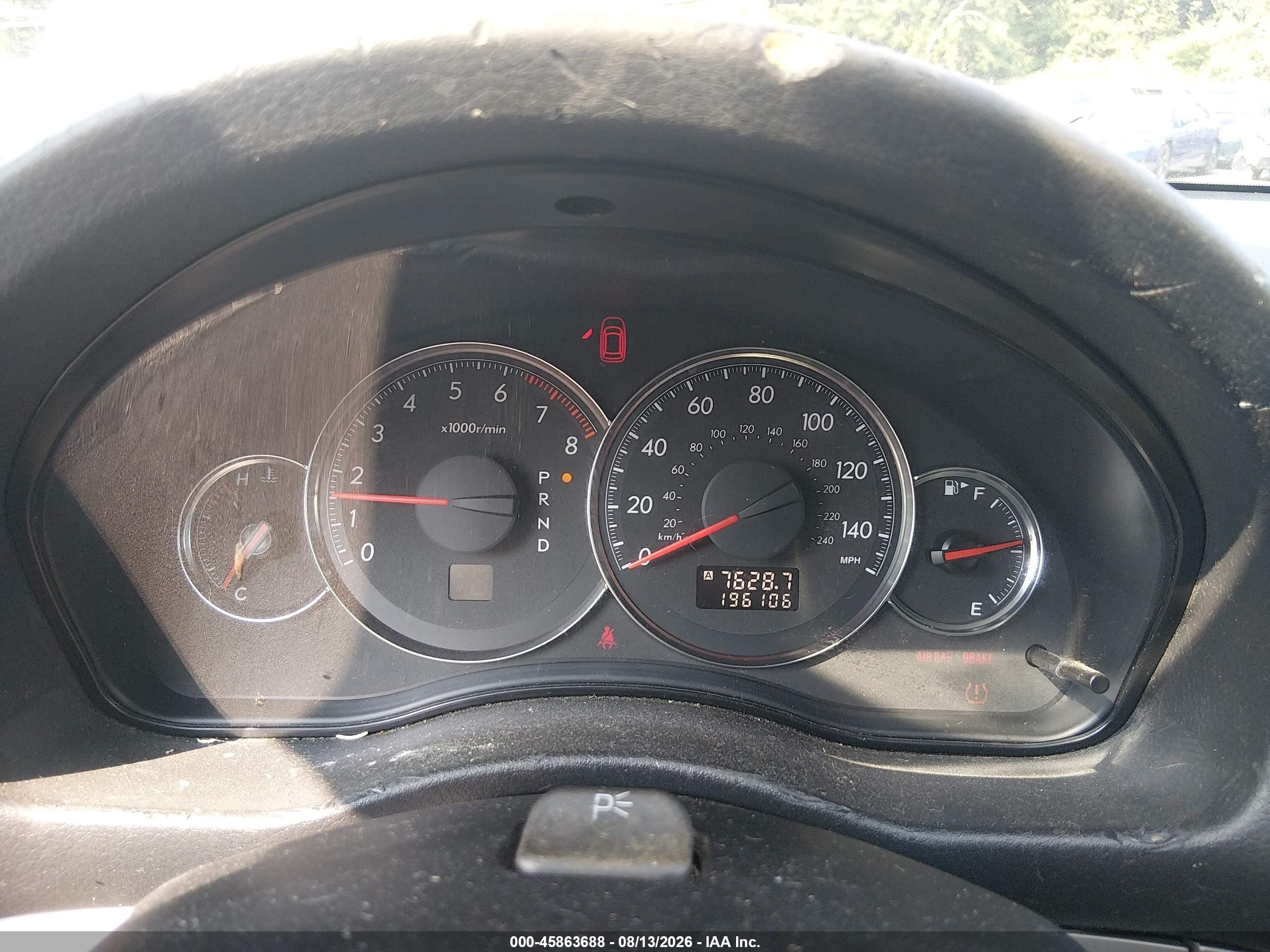2009 Subaru Legacy 2.5i Серебряный vin: 4S3BL616197235629