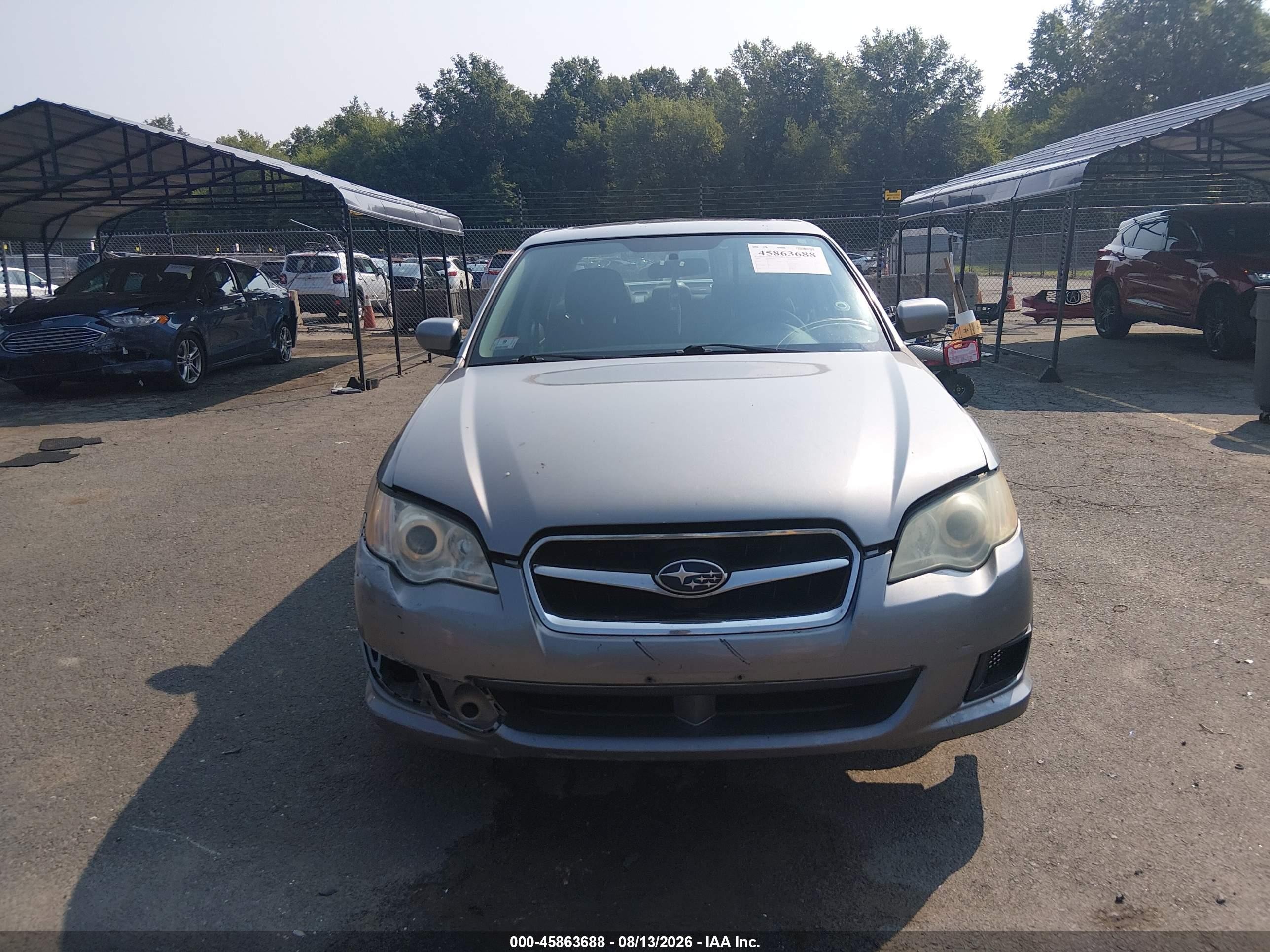 2009 Subaru Legacy 2.5i Серебряный vin: 4S3BL616197235629