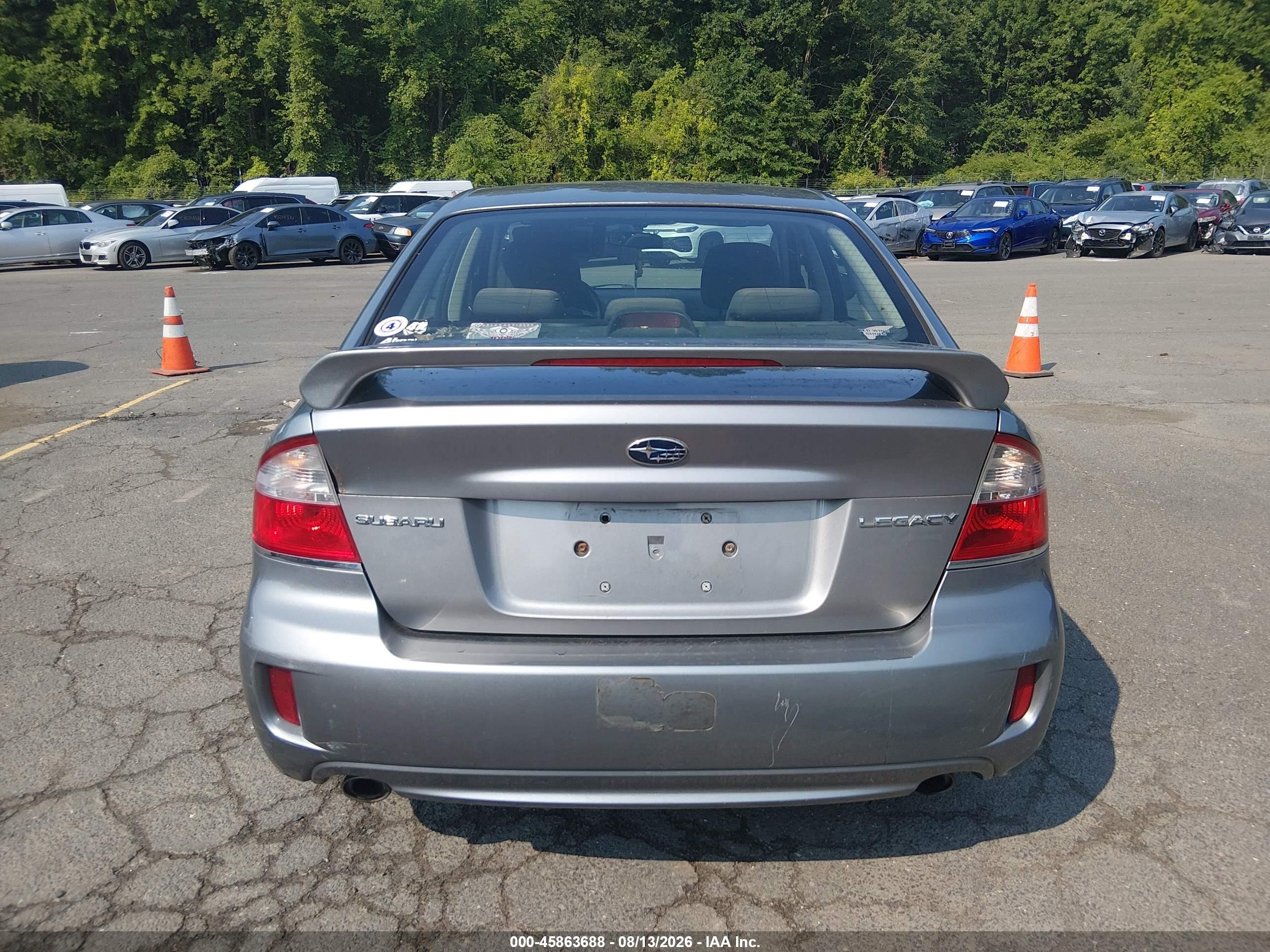 2009 Subaru Legacy 2.5i Серебряный vin: 4S3BL616197235629