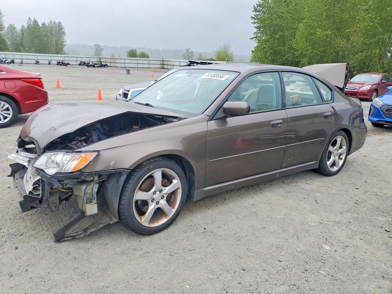 2009 Subaru Legacy 2.5i Brown vin: 4S3BL616197236537