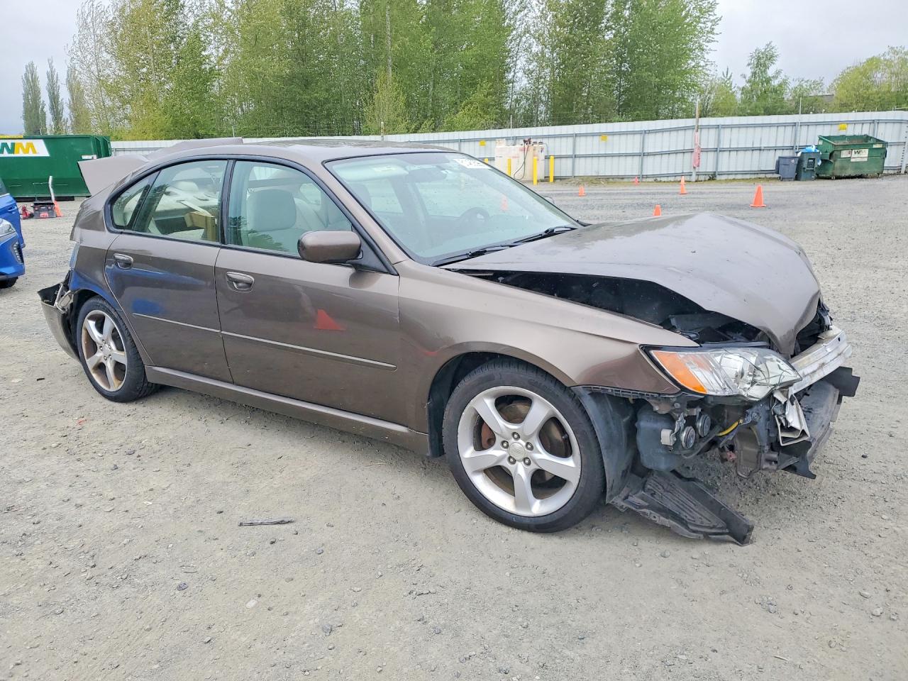 2009 Subaru Legacy 2.5i Brown vin: 4S3BL616197236537