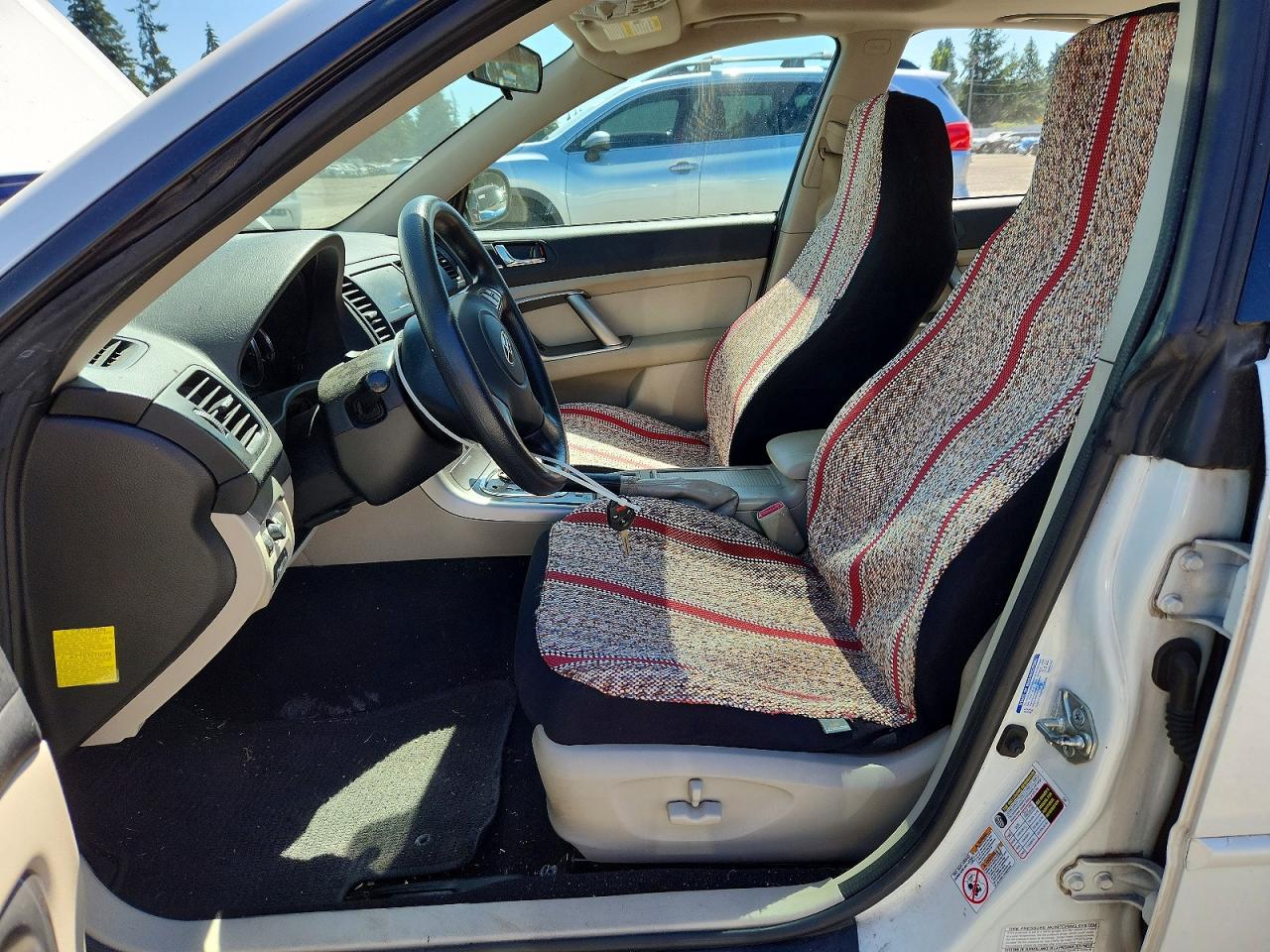 2009 Subaru Legacy 2.5i White vin: 4S3BL616197236540