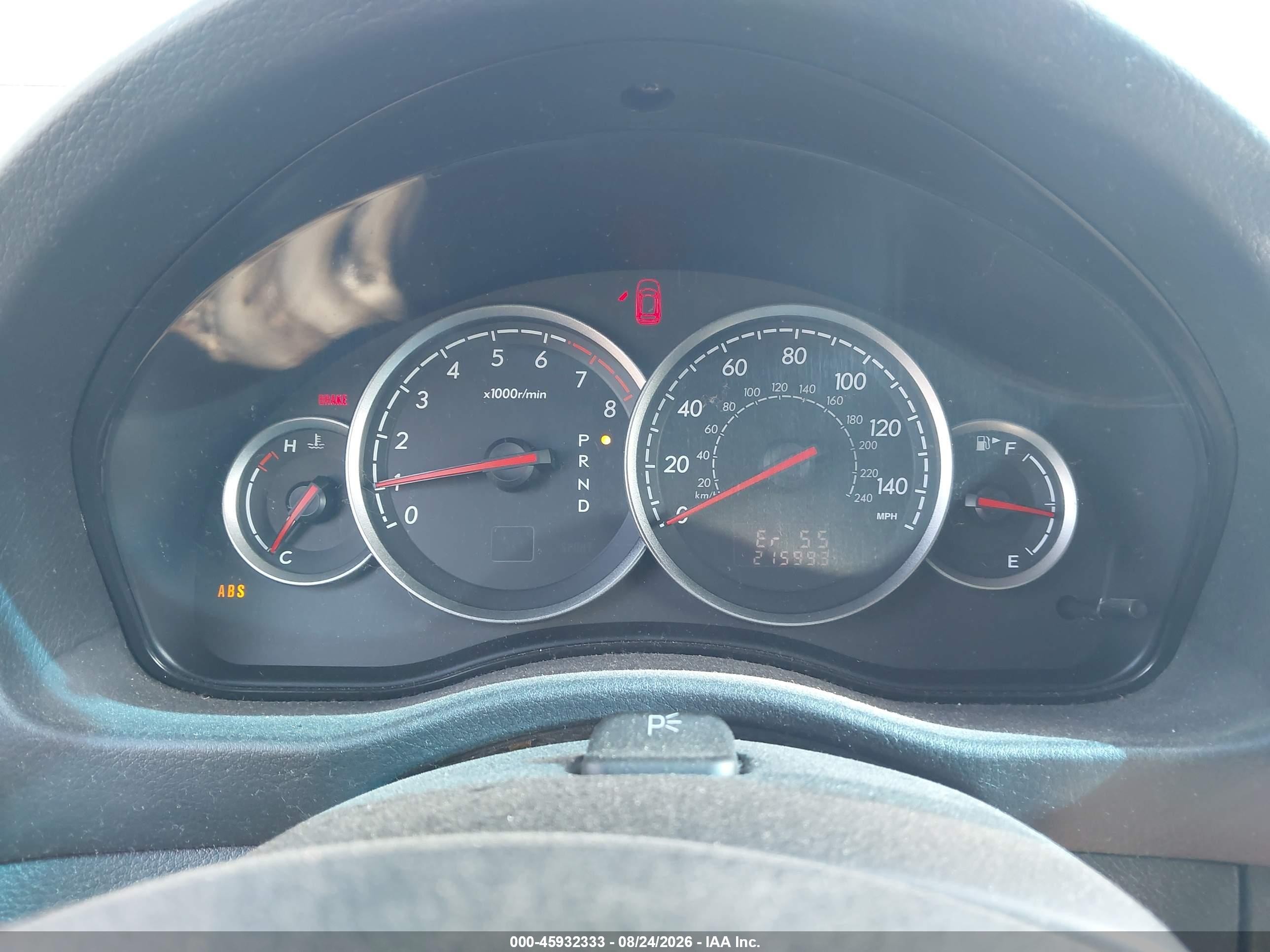 2007 Subaru Legacy 2.5i Черный vin: 4S3BL616277208923
