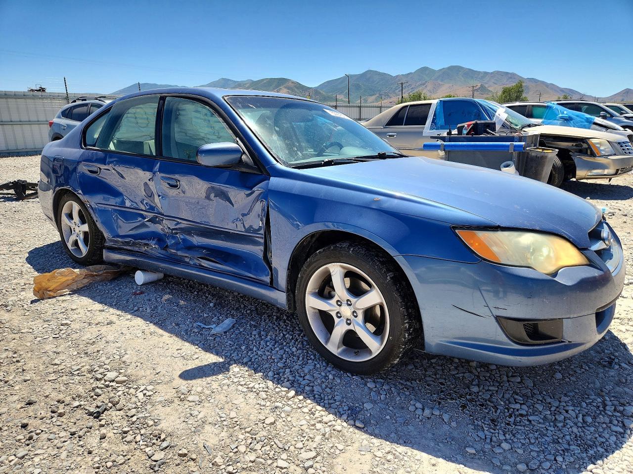 2008 Subaru Legacy 2.5i Синий vin: 4S3BL616287226940