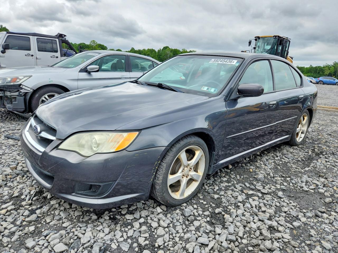 2009 Subaru Legacy 2.5i Charcoal vin: 4S3BL616297227071