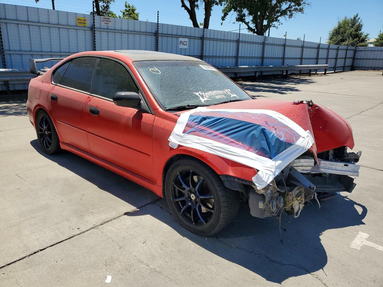2009 Subaru Legacy 2.5i Red vin: 4S3BL616297232528