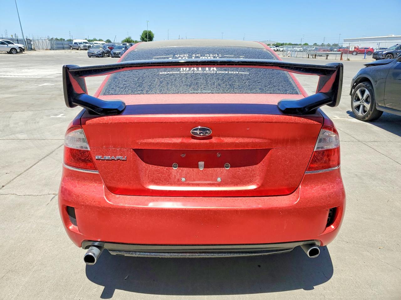 2009 Subaru Legacy 2.5i Red vin: 4S3BL616297232528