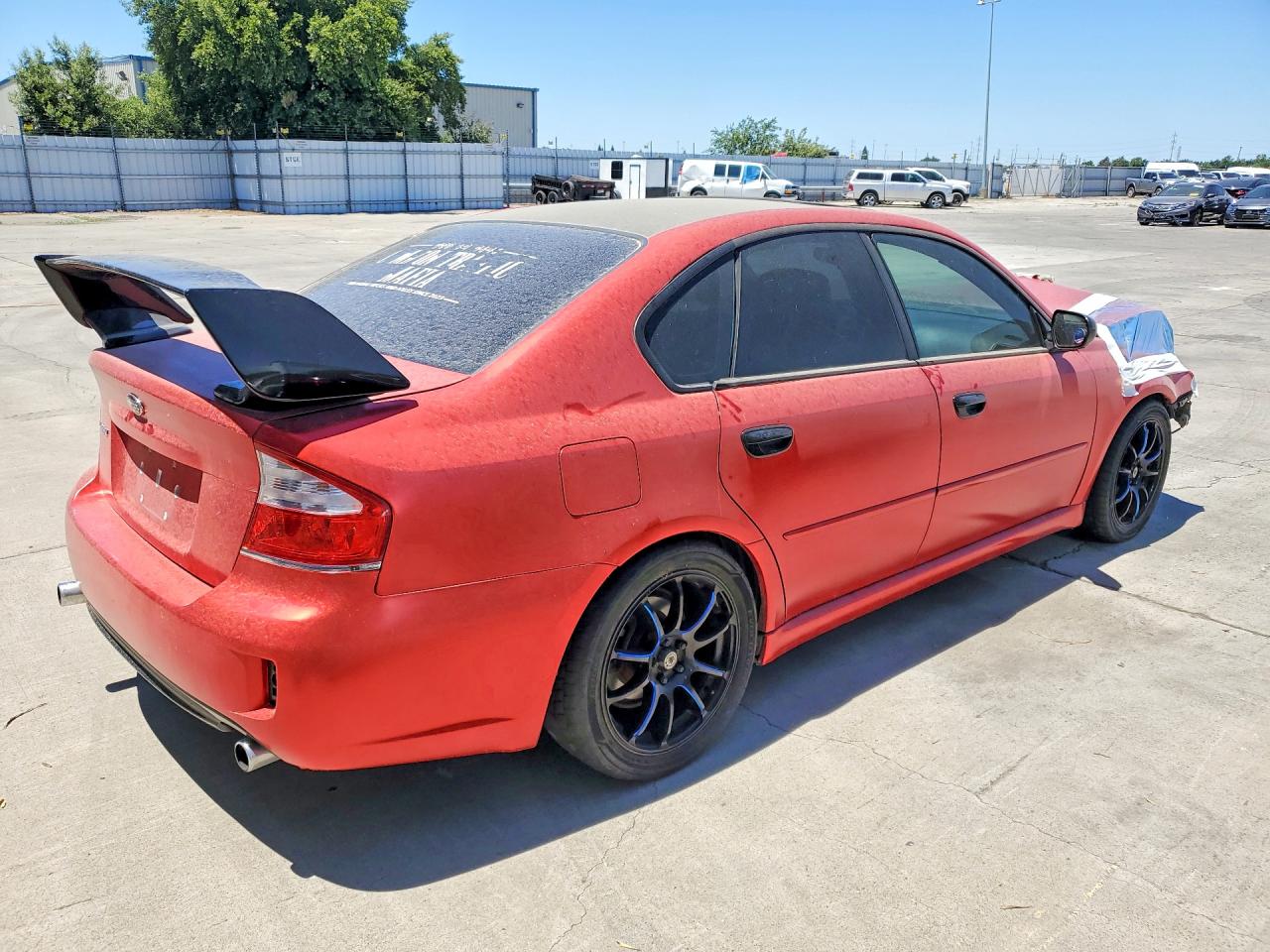2009 Subaru Legacy 2.5i Red vin: 4S3BL616297232528