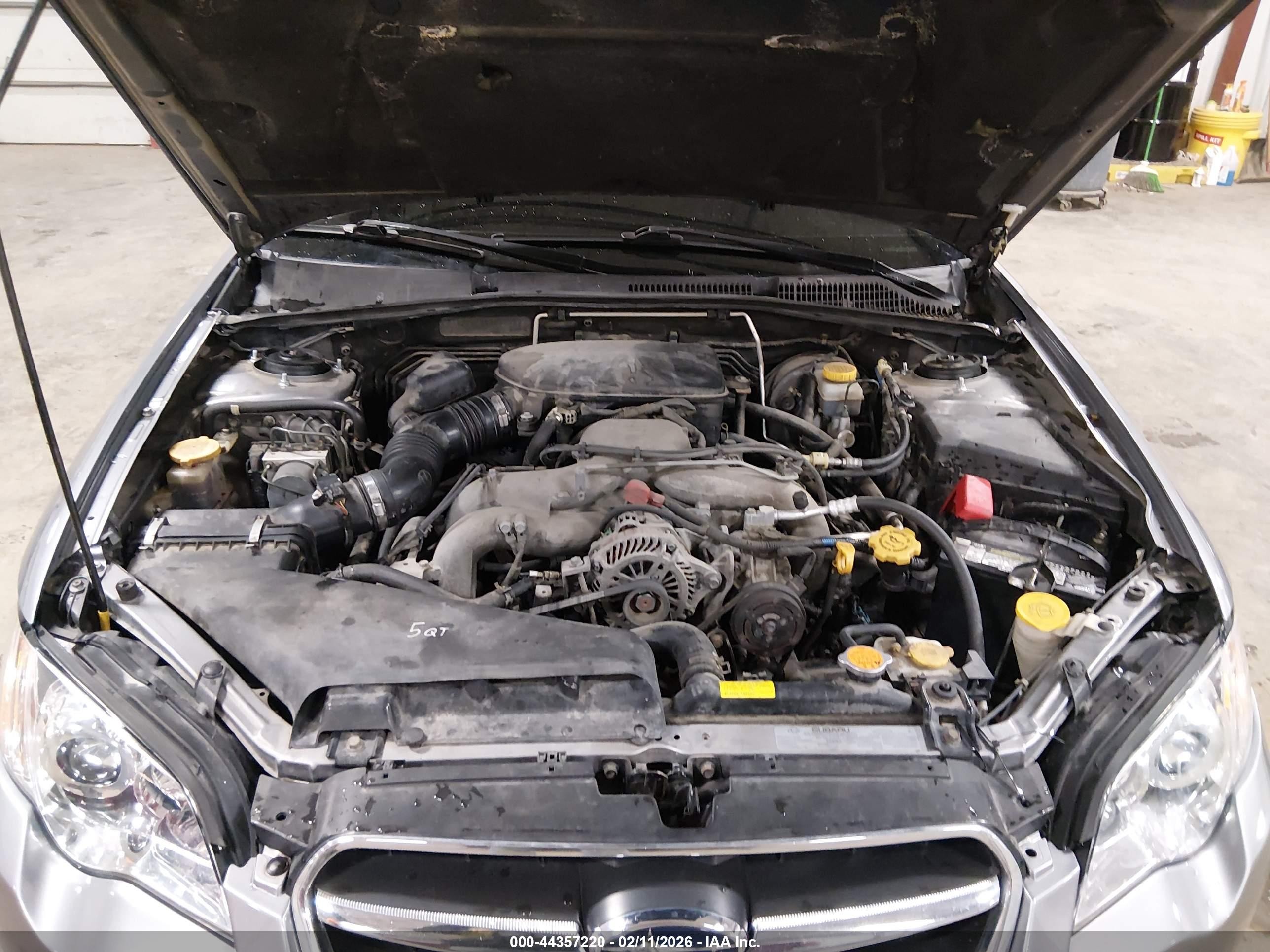 2008 Subaru Legacy 2.5i Gray vin: 4S3BL616387221682