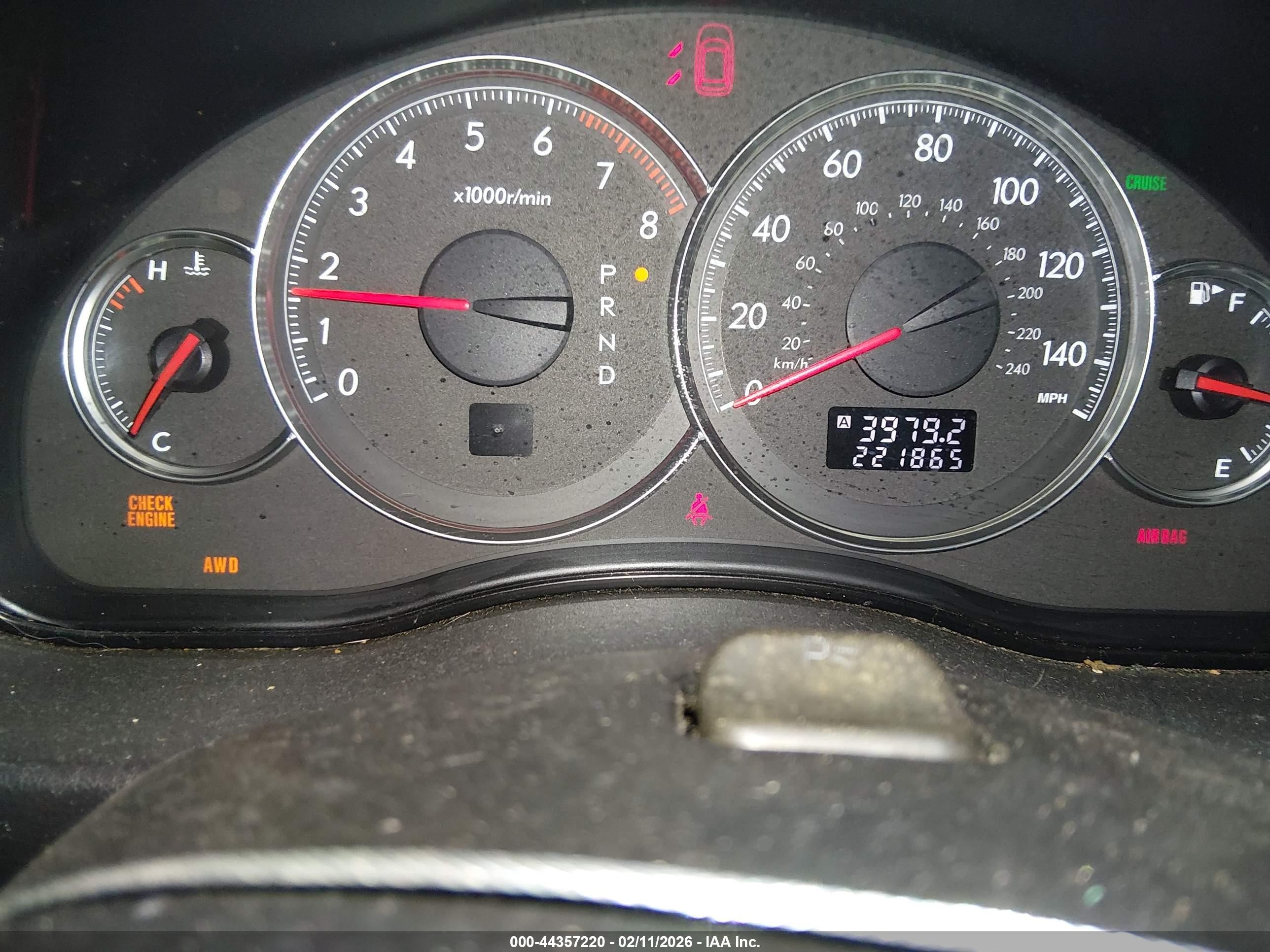 2008 Subaru Legacy 2.5i Gray vin: 4S3BL616387221682