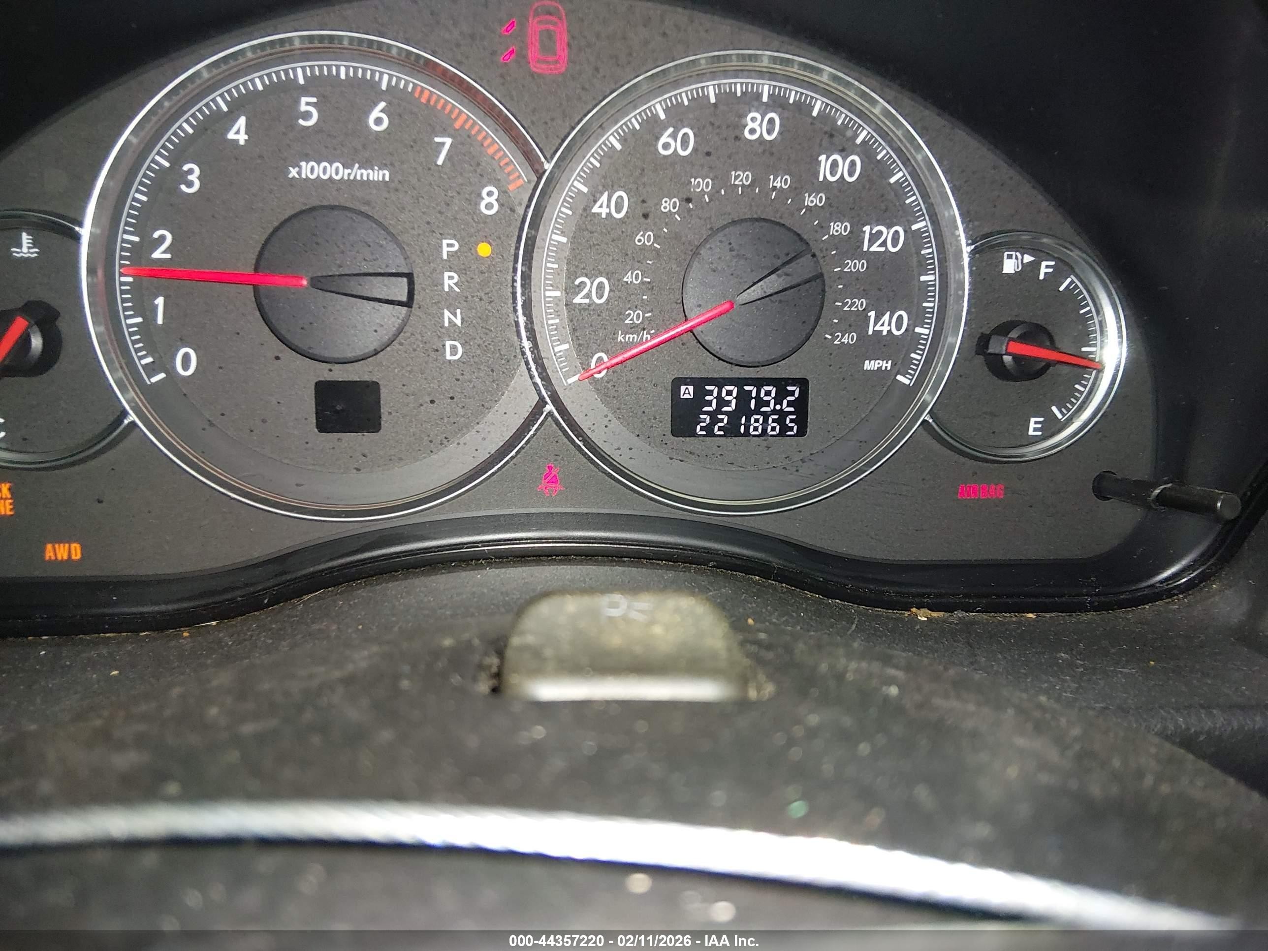 2008 Subaru Legacy 2.5i Gray vin: 4S3BL616387221682